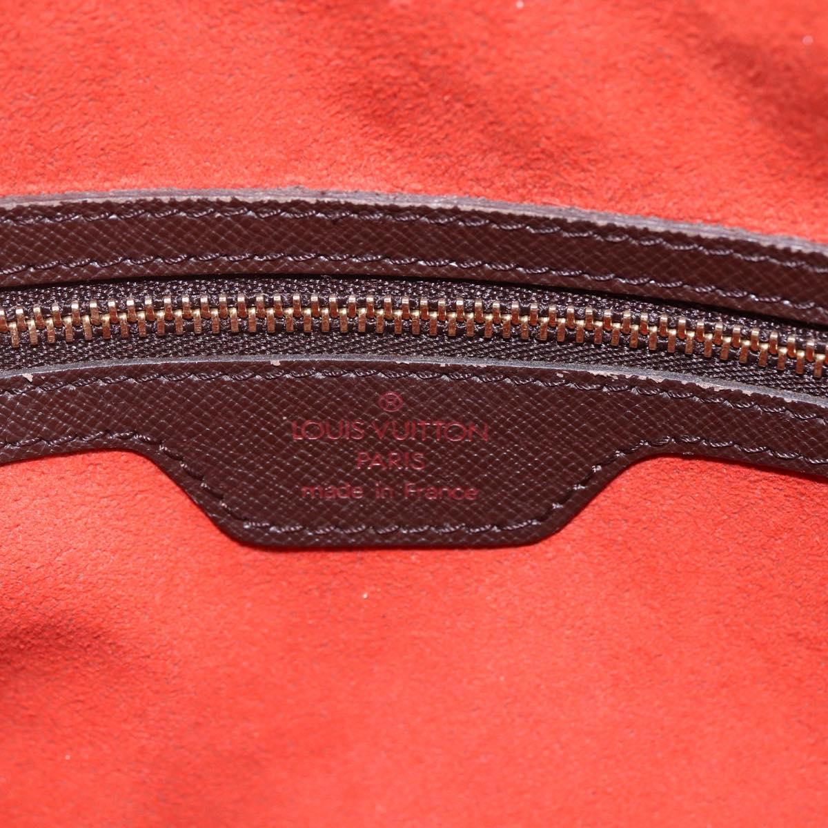 LOUIS VUITTON Damier Ebene Triana Hand Bag N51155 LV Auth ki6197