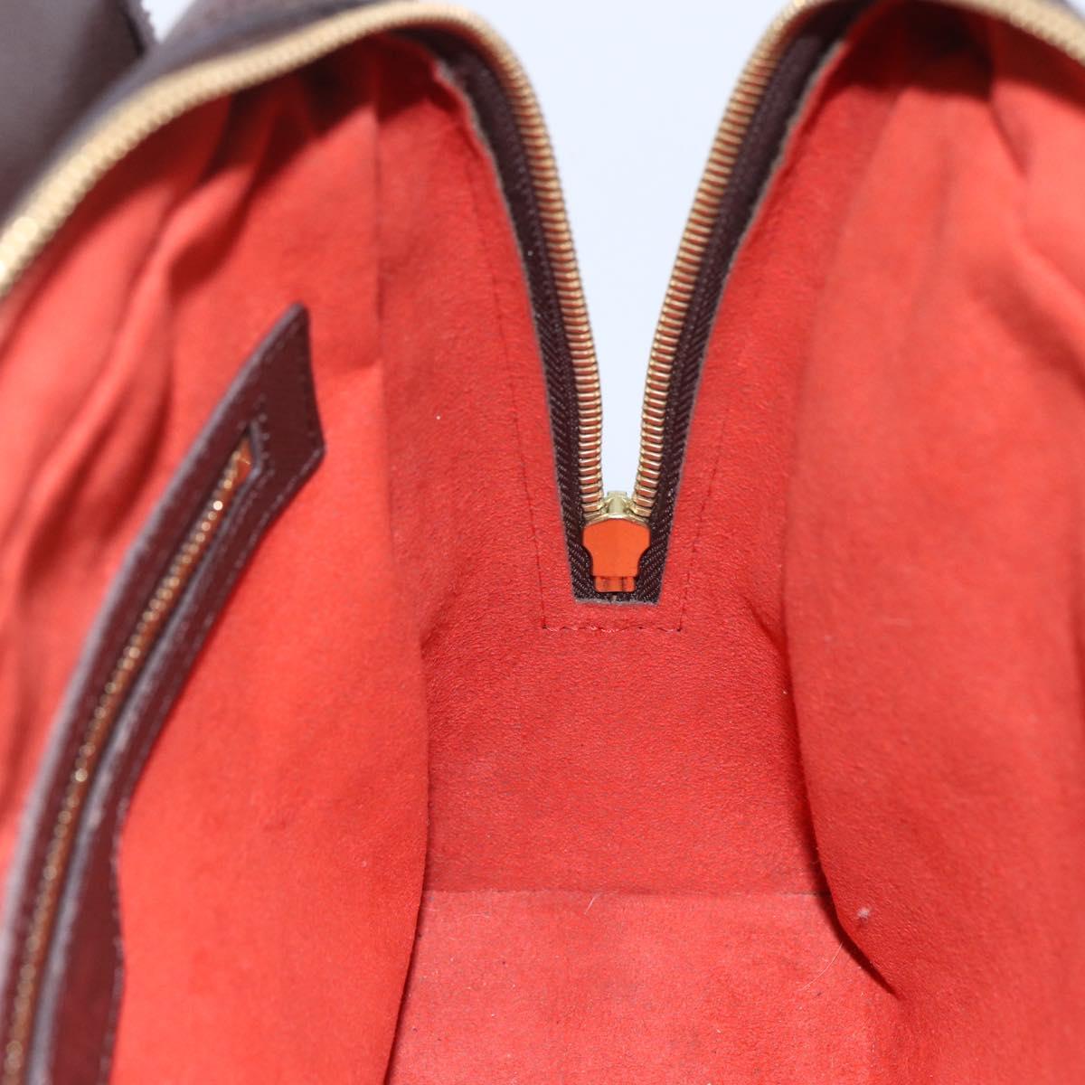 LOUIS VUITTON Damier Ebene Triana Hand Bag N51155 LV Auth ki6197