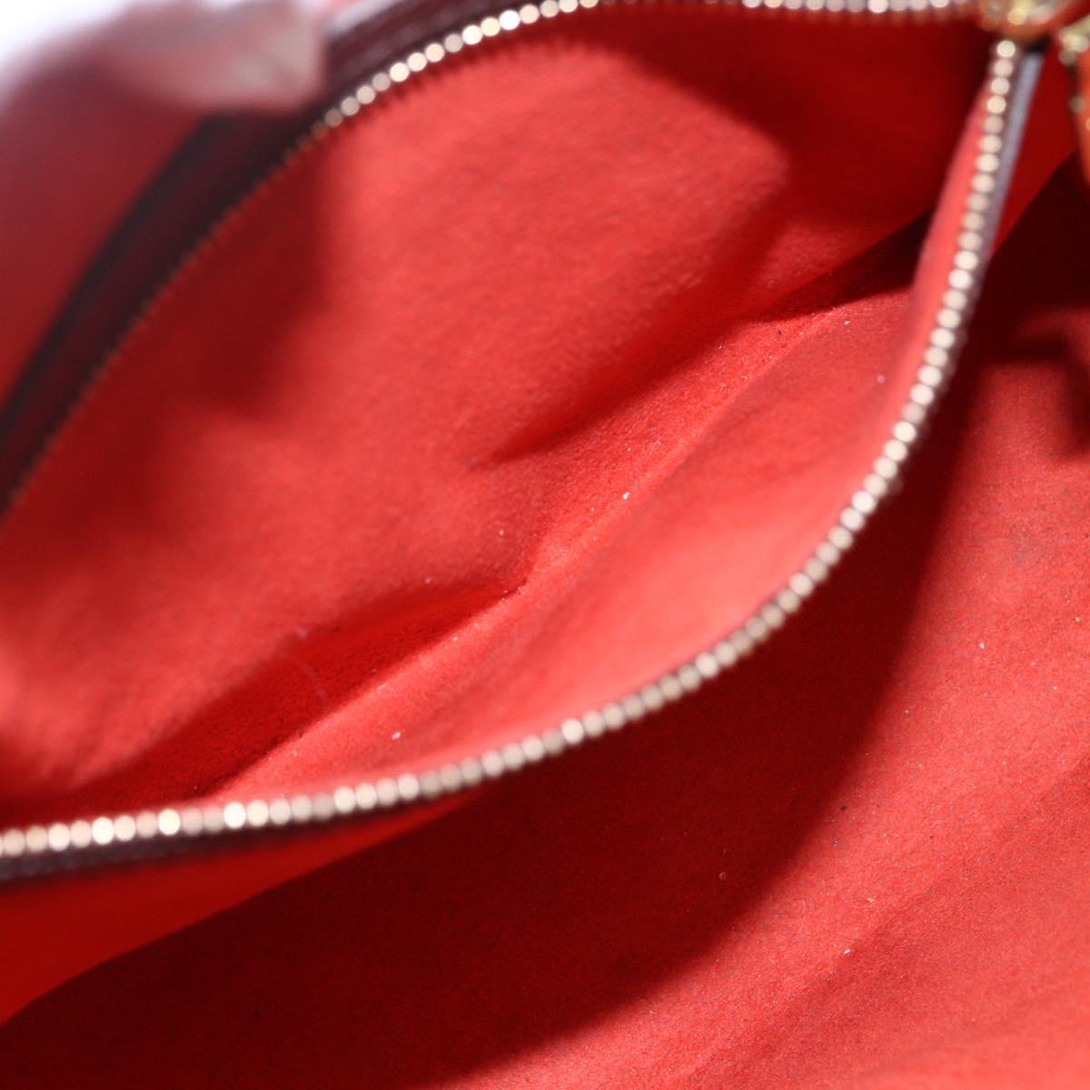 LOUIS VUITTON Damier Ebene Triana Hand Bag N51155 LV Auth ki6197