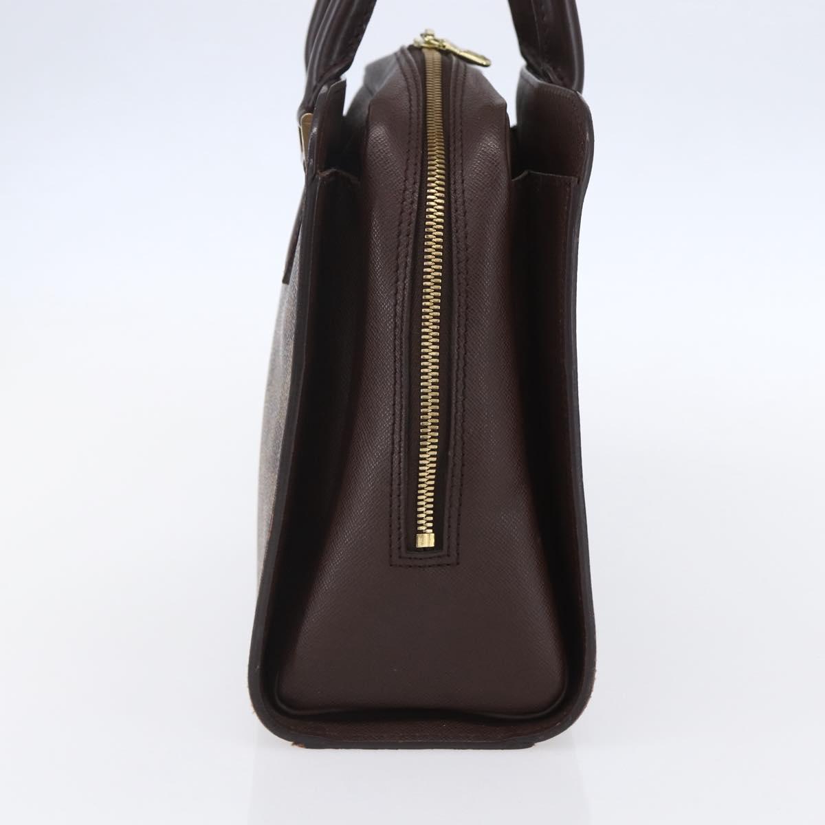 LOUIS VUITTON Damier Ebene Triana Hand Bag N51155 LV Auth ki6197