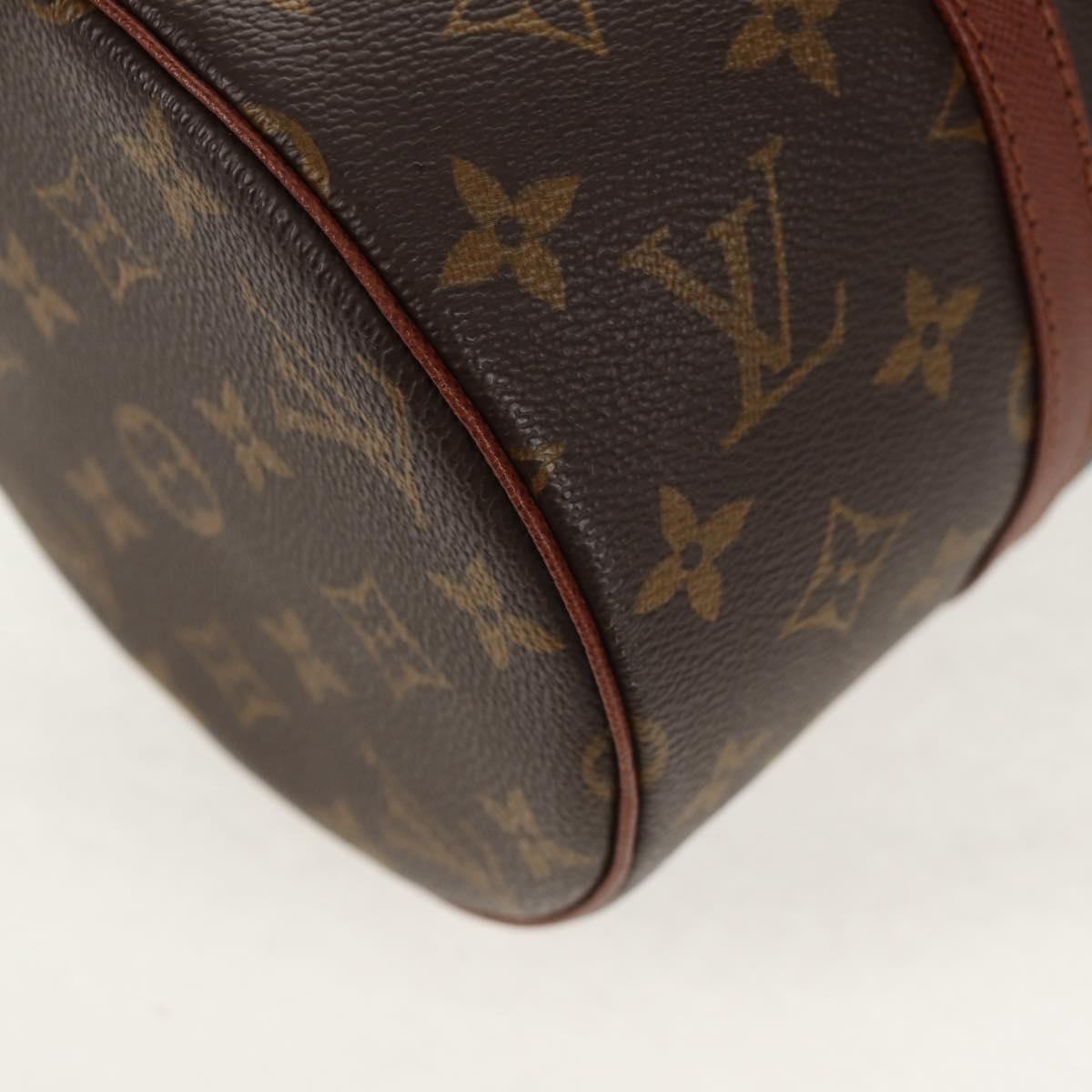 LOUIS VUITTON Monogram Papillon 30 Hand Bag M51385 LV Auth ki6208V