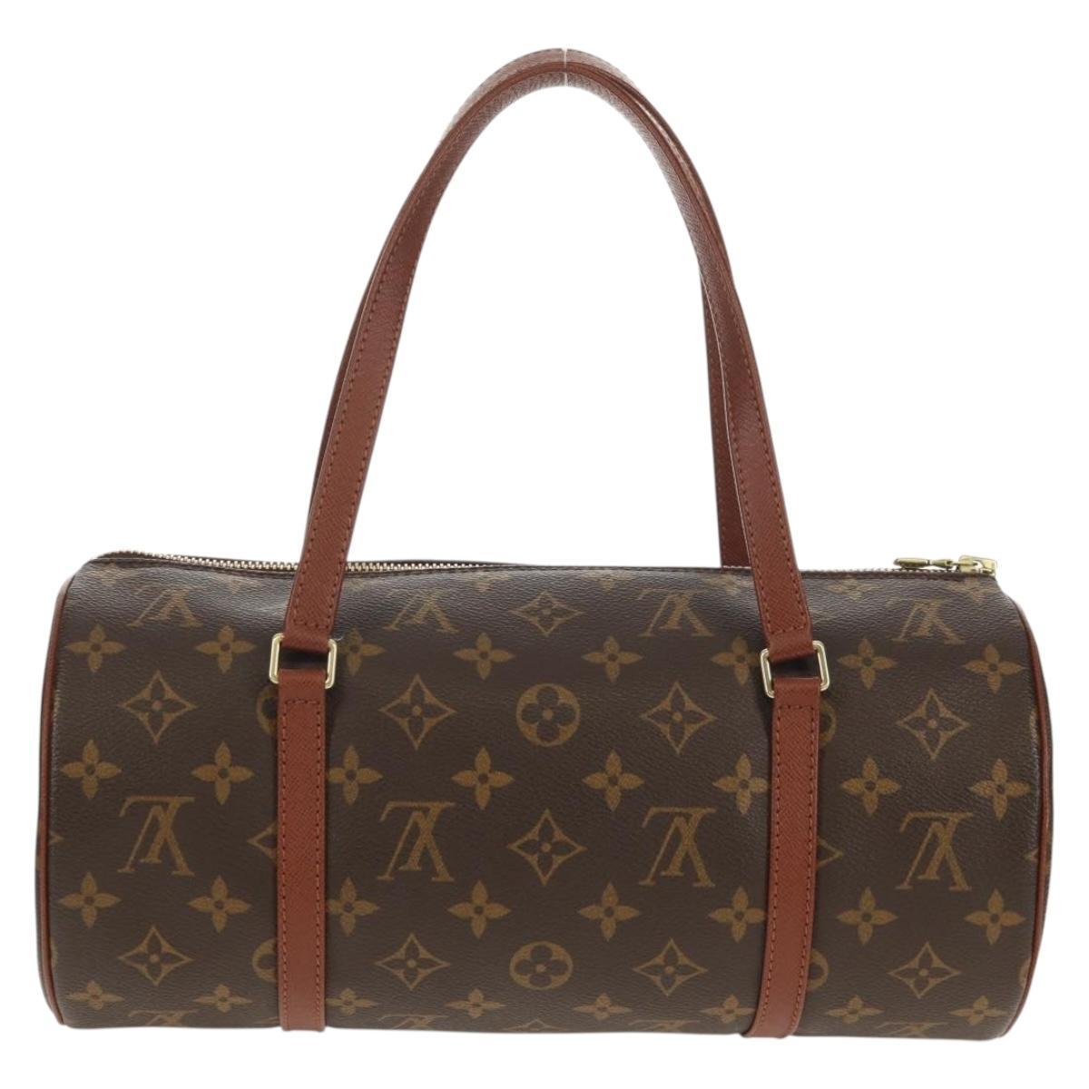 LOUIS VUITTON Monogram Papillon 30 Hand Bag M51385 LV Auth ki6208V