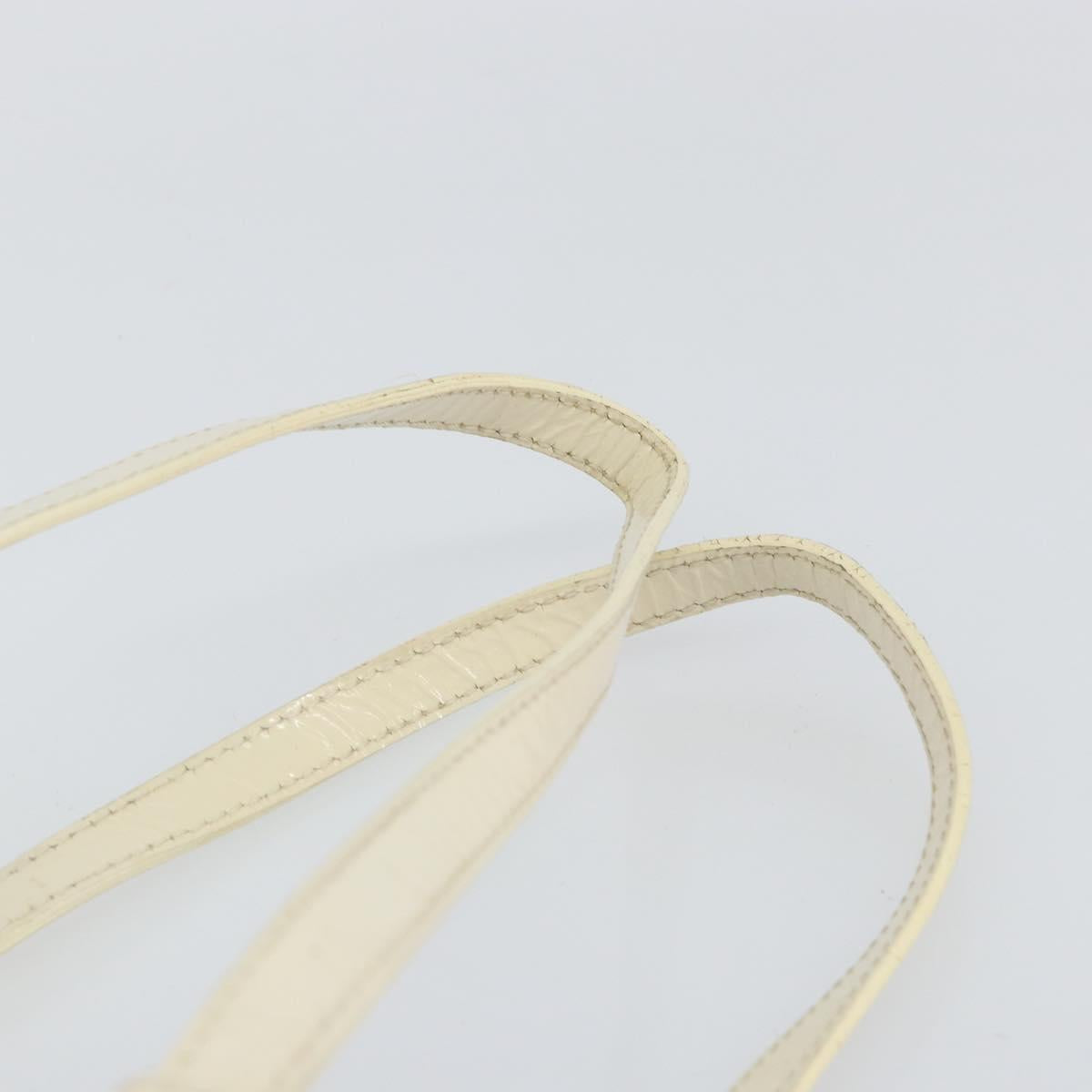 Christian Dior Trotter Canvas Romantic Tote Bag PVC Pink Silver Auth ki6219