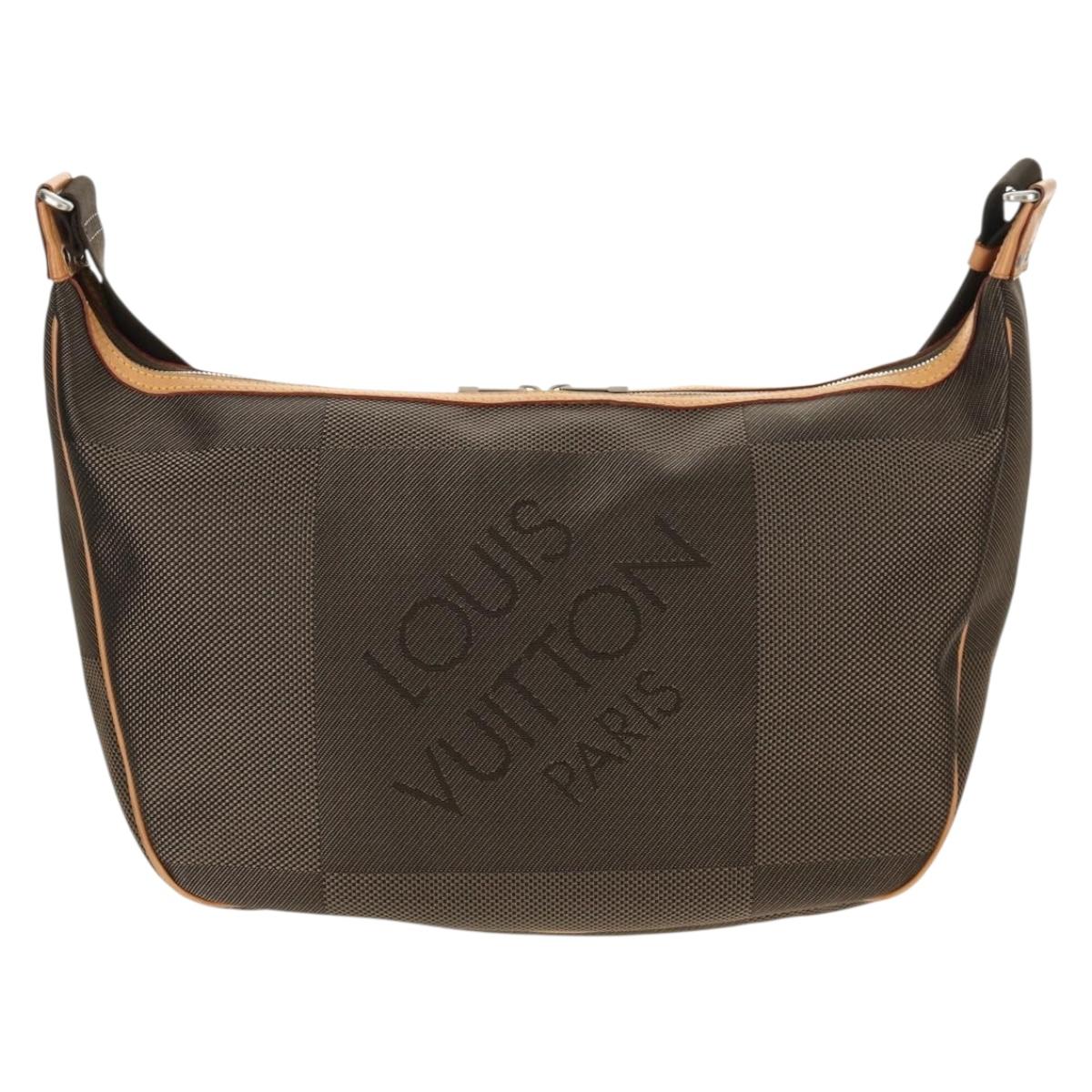 LOUIS VUITTON Damier Geant Explorateur Shoulder Bag Khaki M93615 LV Auth ki6235A