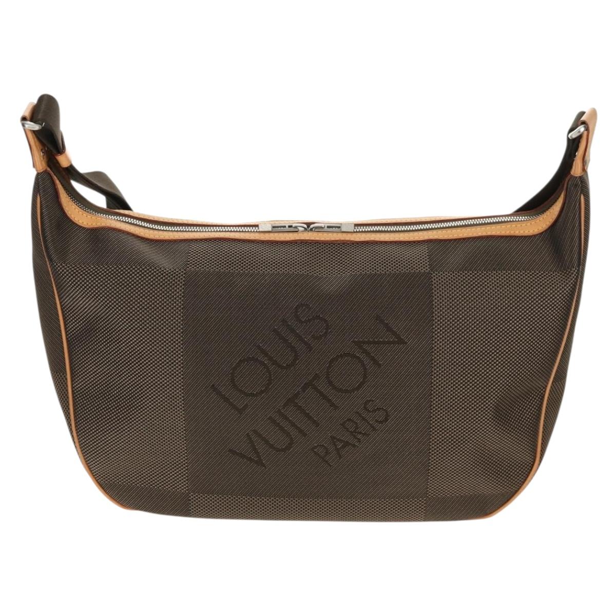 LOUIS VUITTON Damier Geant Explorateur Shoulder Bag Khaki M93615 LV Auth ki6235A