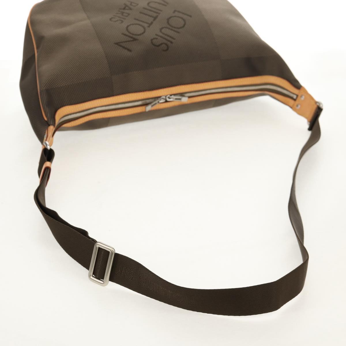 LOUIS VUITTON Damier Geant Explorateur Shoulder Bag Khaki M93615 LV Auth ki6235A