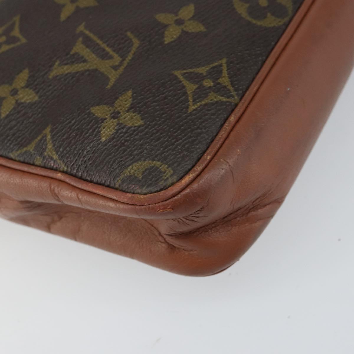 LOUIS VUITTON Monogram Pochette Sports Clutch Bag N0.183 LV Auth ki6258