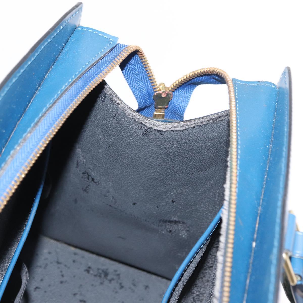 LOUIS VUITTON Epi Riviera Hand Bag Blue M48185 LV Auth ki6302