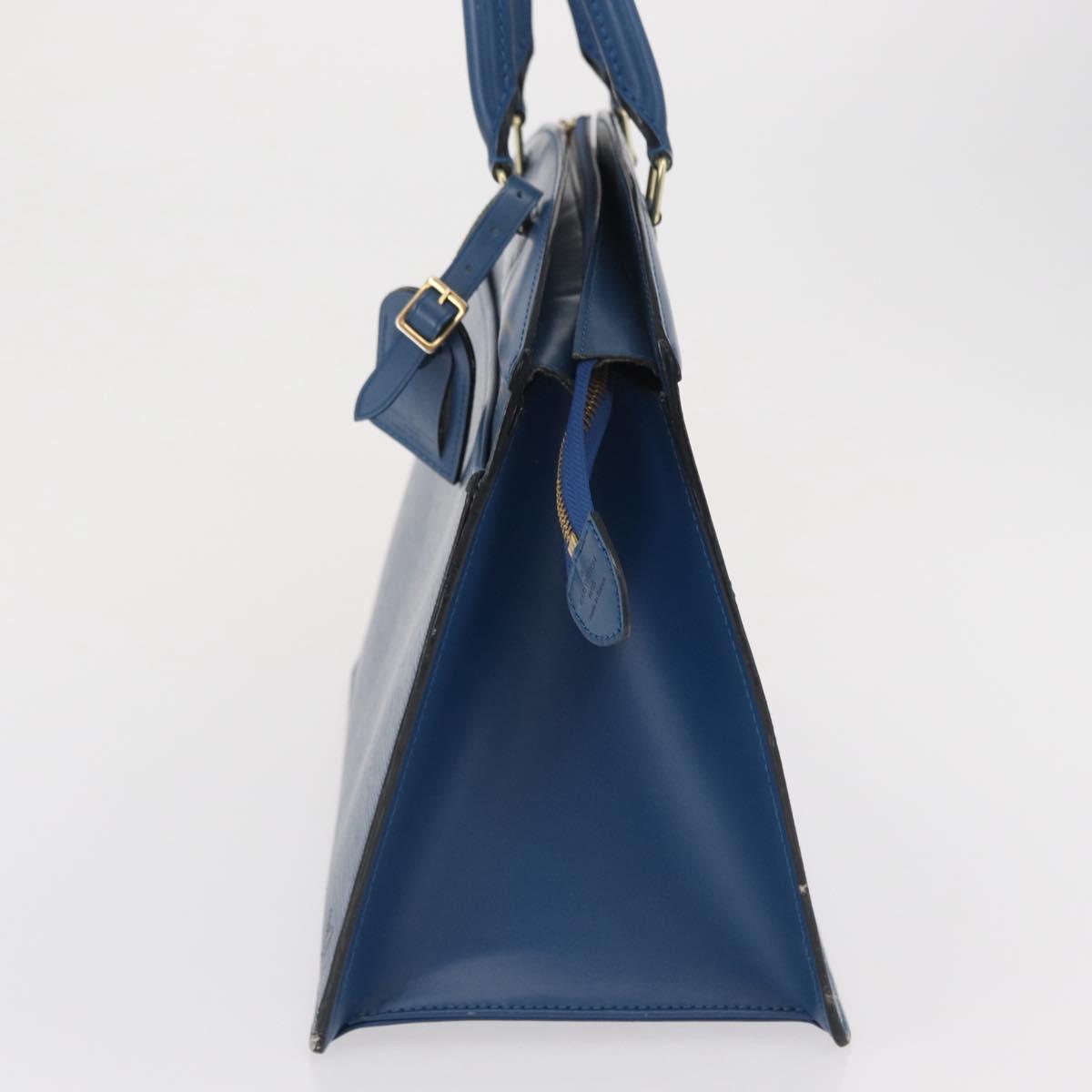 LOUIS VUITTON Epi Riviera Hand Bag Blue M48185 LV Auth ki6302