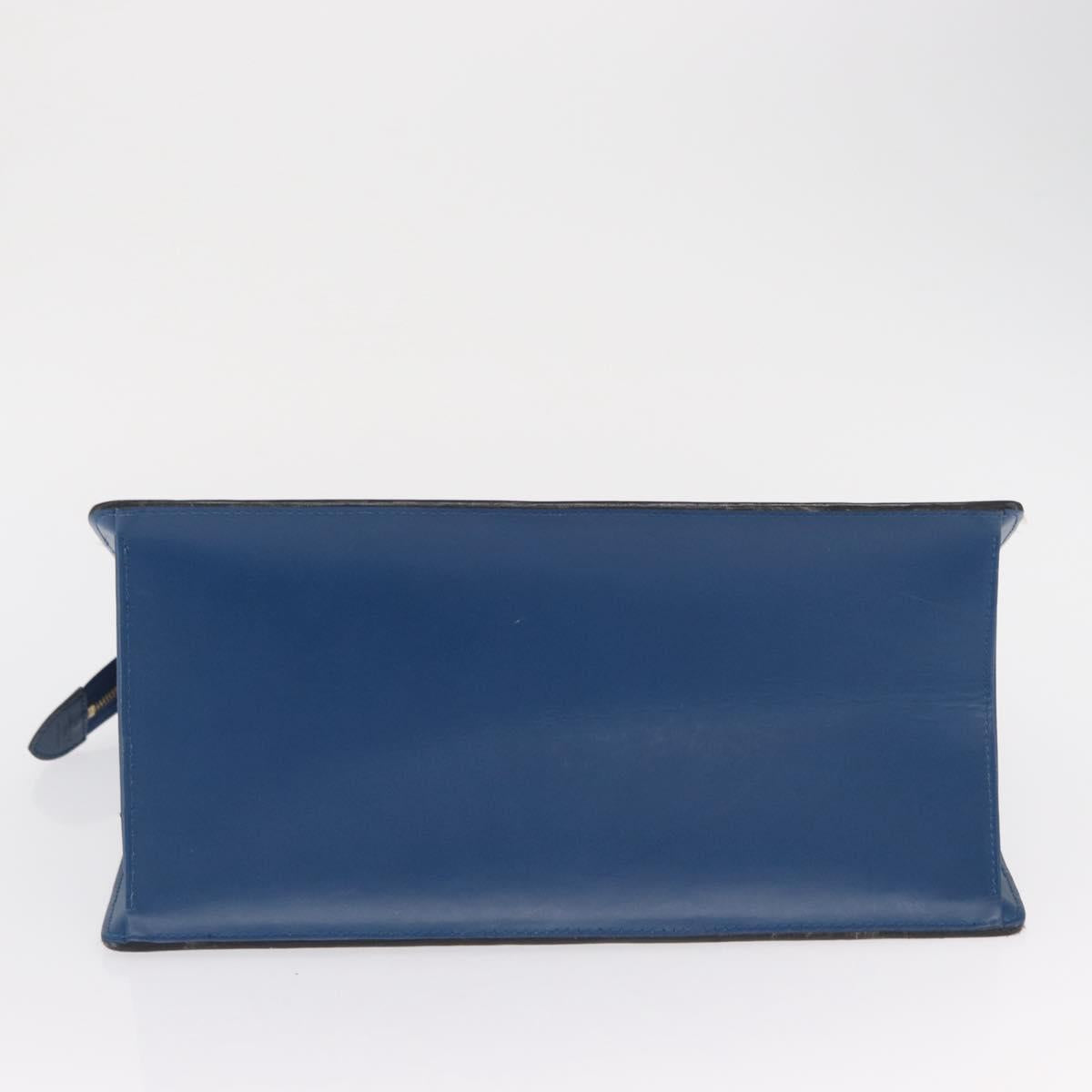 LOUIS VUITTON Epi Riviera Hand Bag Blue M48185 LV Auth ki6302