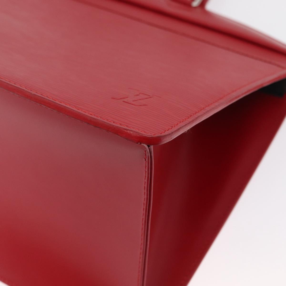 LOUIS VUITTON Epi Riviera Hand Bag Red M48187 LV Auth ki6333