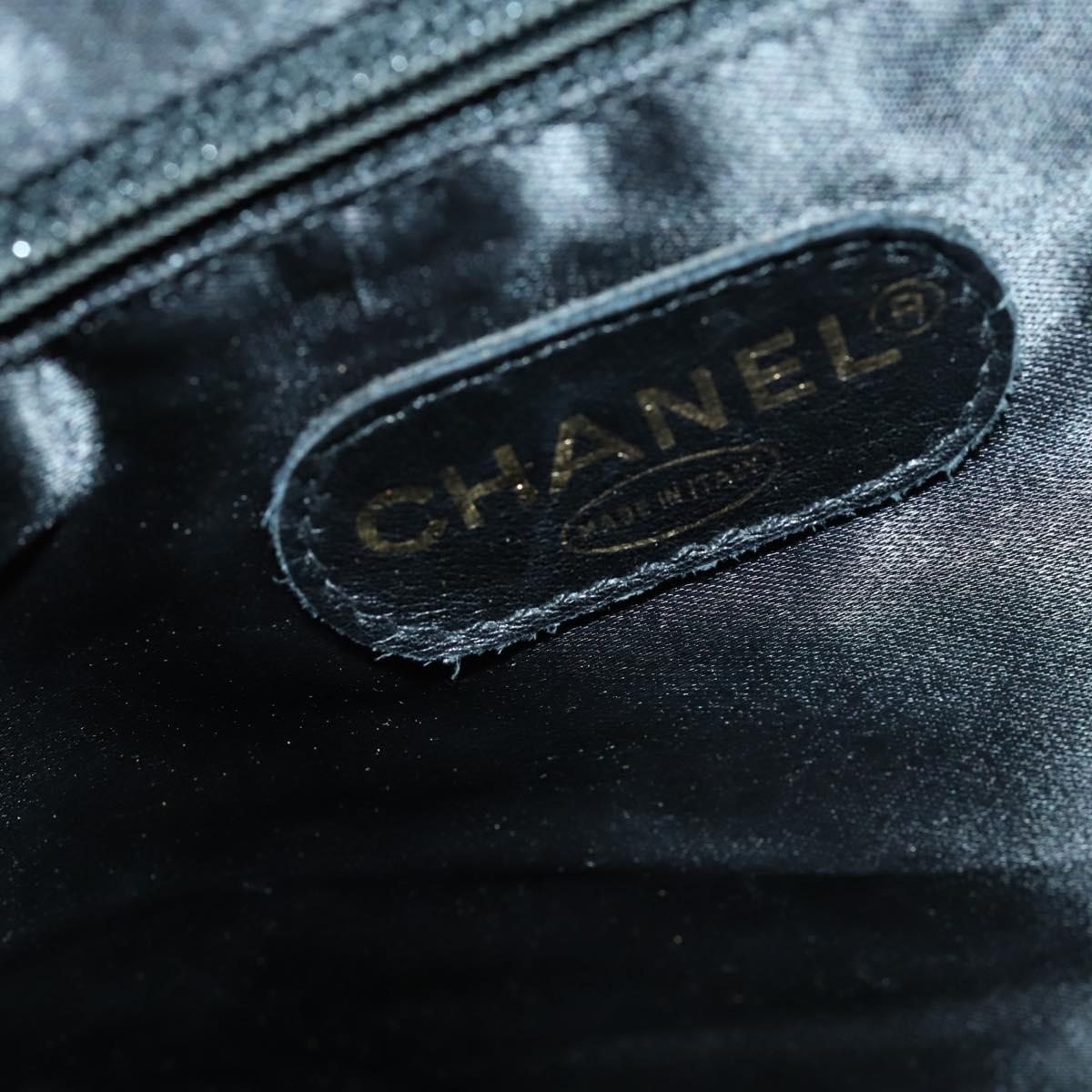 CHANEL Matelasse Backpack Lamb Skin Dark Brown Gold CC Auth ki6346