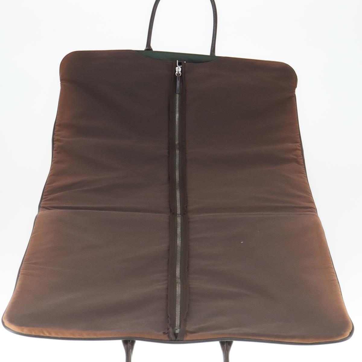 GUCCI GG Supreme Garment Cover PVC Leather Beige Auth ki6350