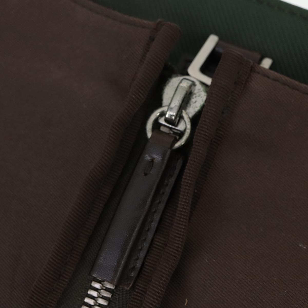 GUCCI GG Supreme Garment Cover PVC Leather Beige Auth ki6350