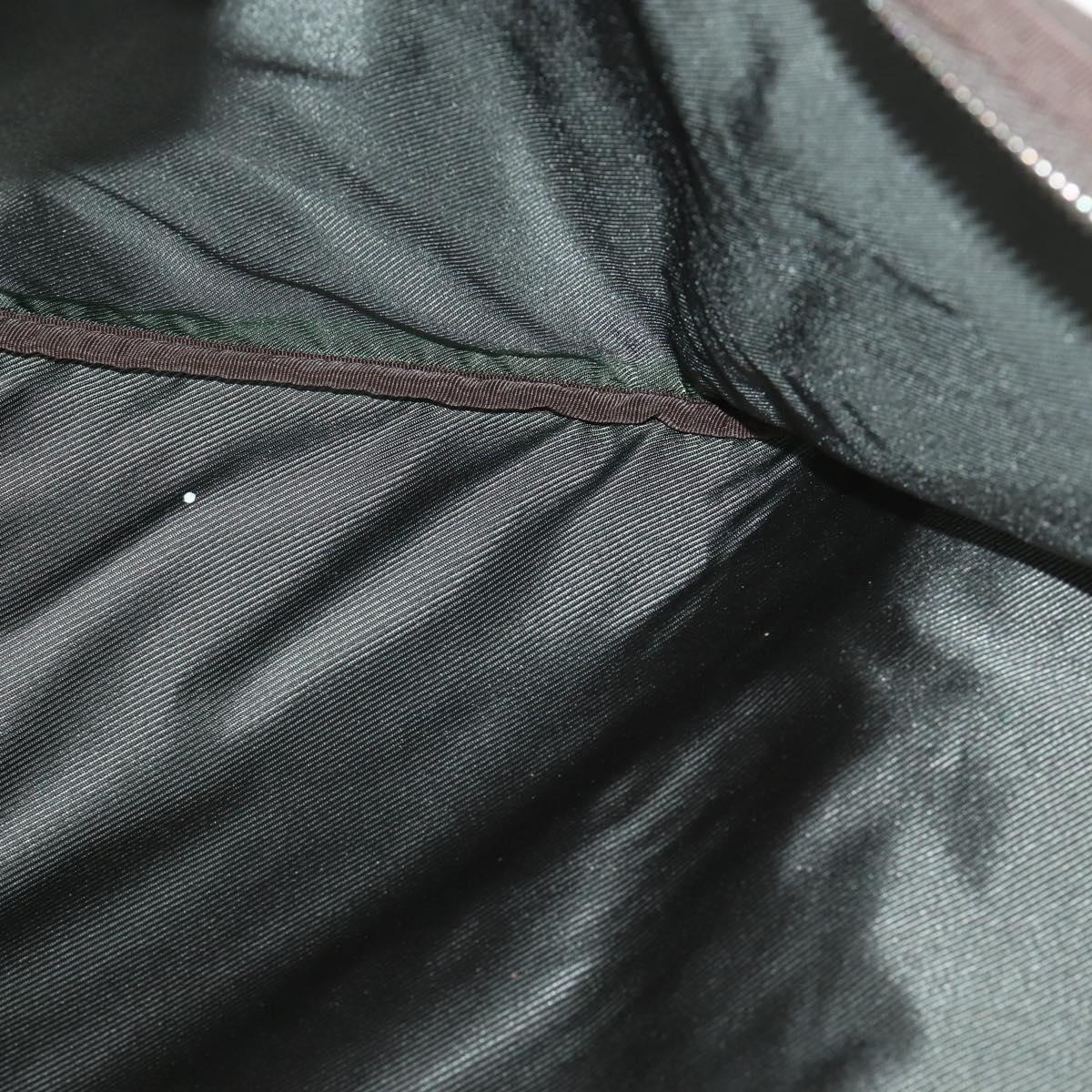 GUCCI GG Supreme Garment Cover PVC Leather Beige Auth ki6350