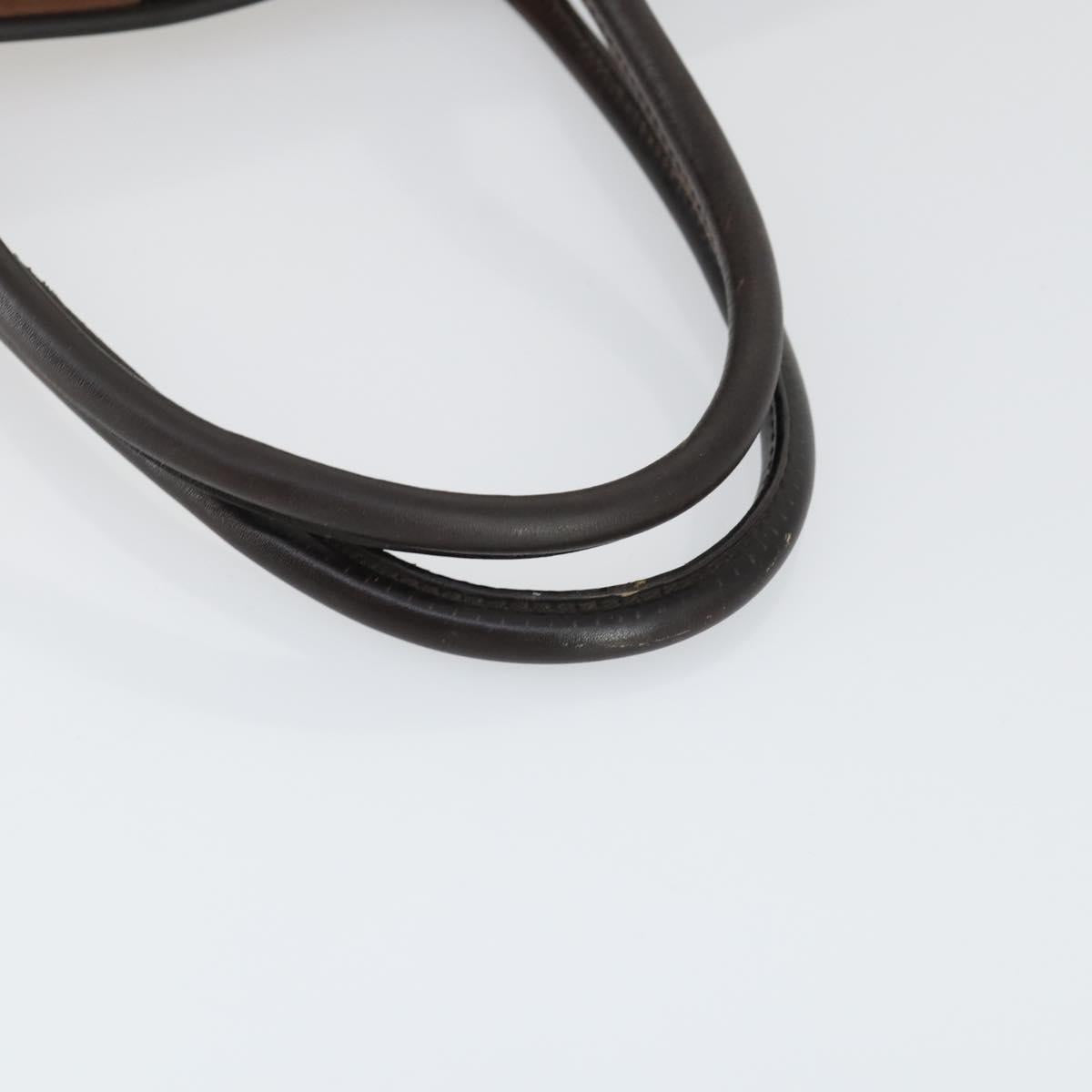 GUCCI GG Supreme Garment Cover PVC Leather Beige Auth ki6350