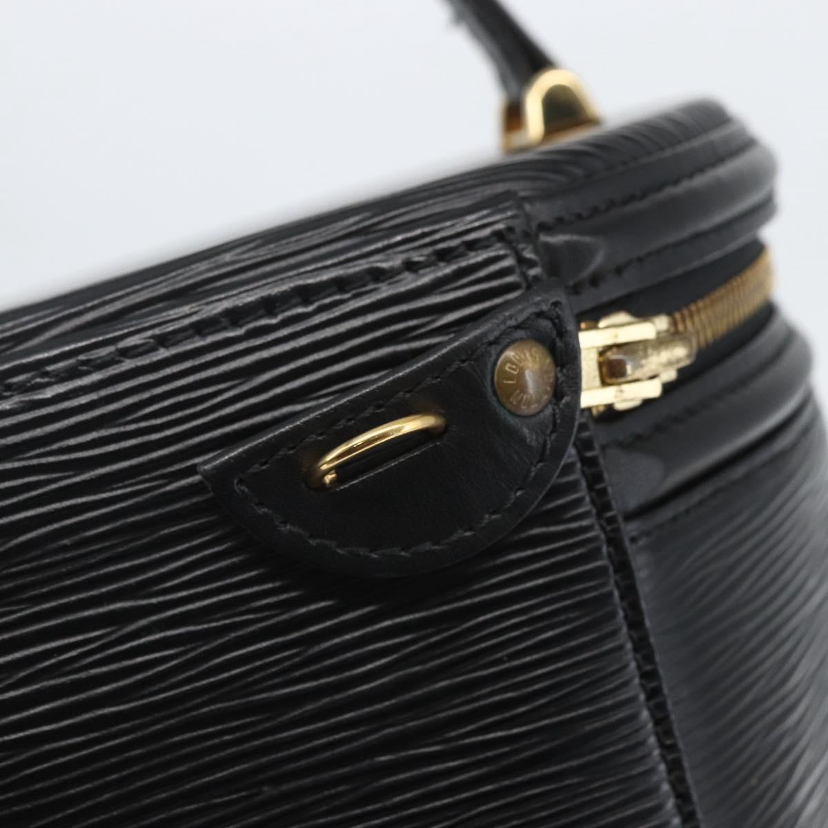 LOUIS VUITTON Epi Cannes Hand Bag Black M48032 LV Auth ki6363