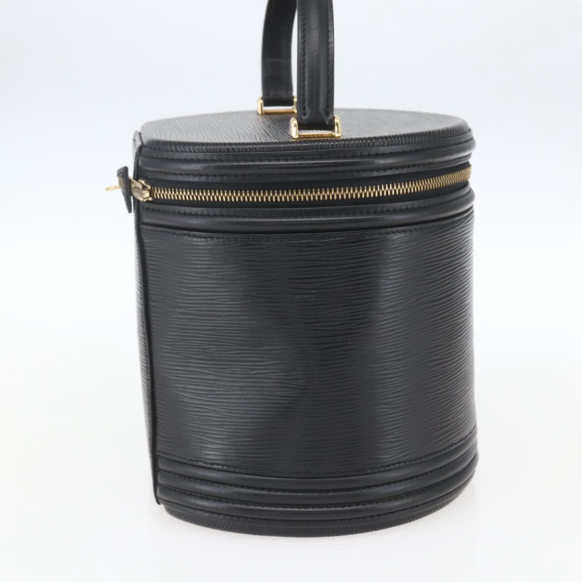 LOUIS VUITTON Epi Cannes Hand Bag Black M48032 LV Auth ki6363
