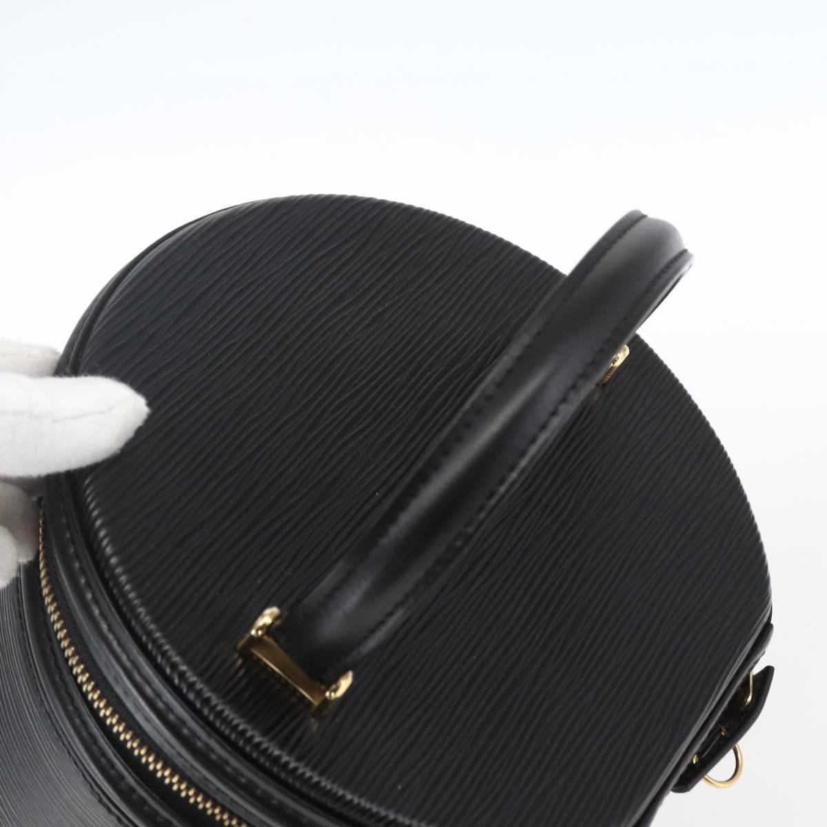 LOUIS VUITTON Epi Cannes Hand Bag Black M48032 LV Auth ki6363