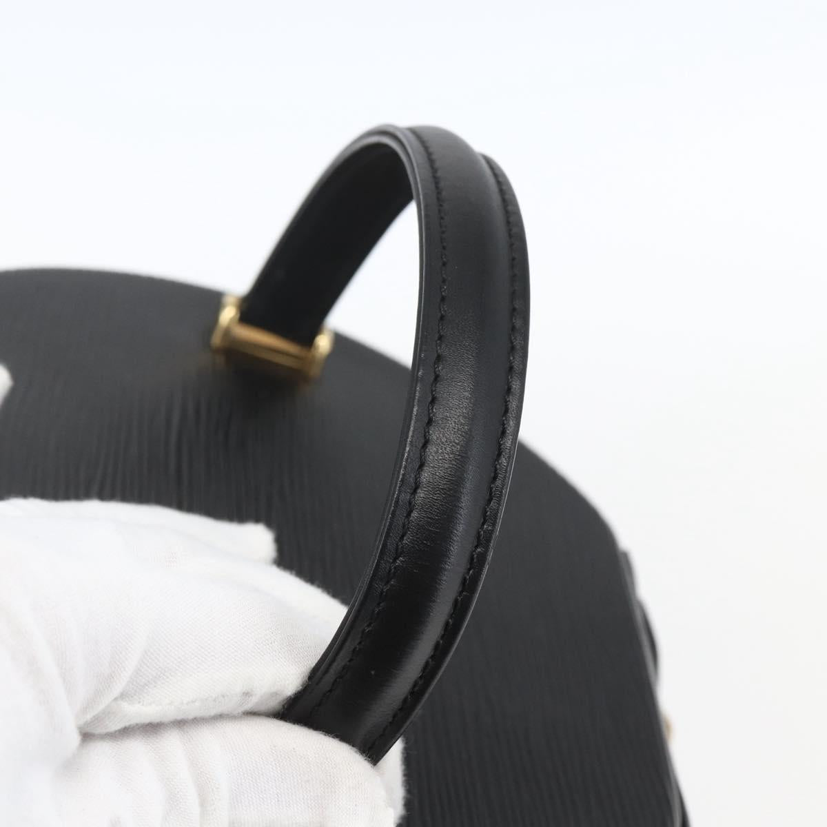 LOUIS VUITTON Epi Cannes Hand Bag Black M48032 LV Auth ki6363