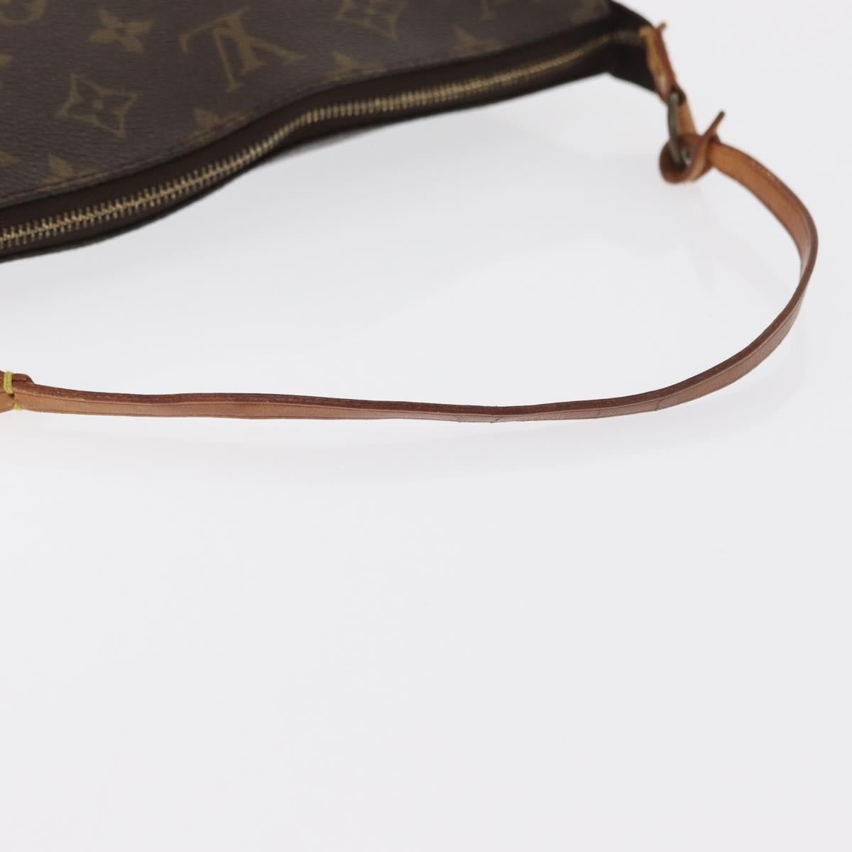 LOUIS VUITTON Monogram Pochette Accessoires Pouch M51980 LV Auth ki6364