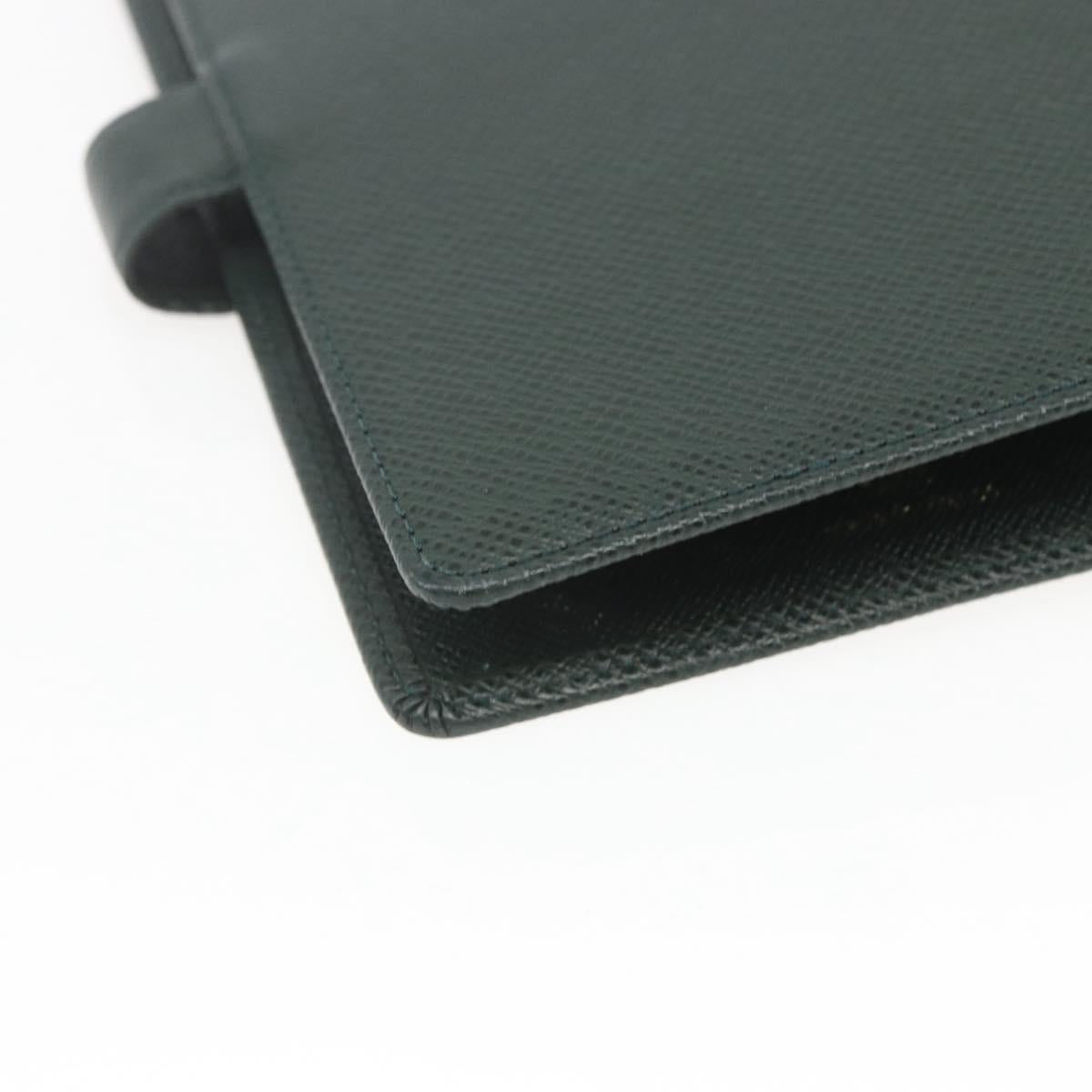LOUIS VUITTON Taiga Agenda MM Day Planner Cover Epicea R20403 LV Auth ki6371