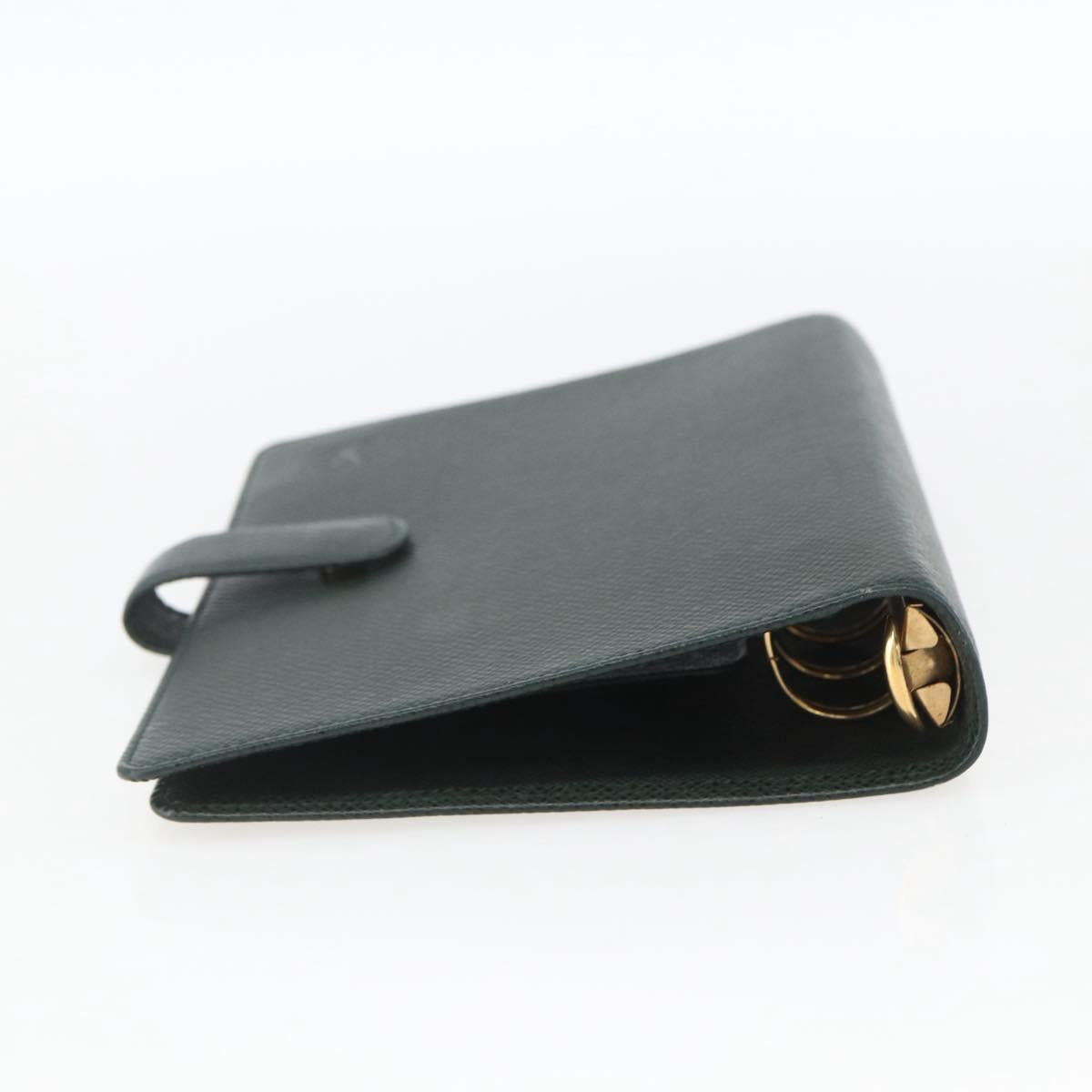 LOUIS VUITTON Taiga Agenda MM Day Planner Cover Epicea R20403 LV Auth ki6371
