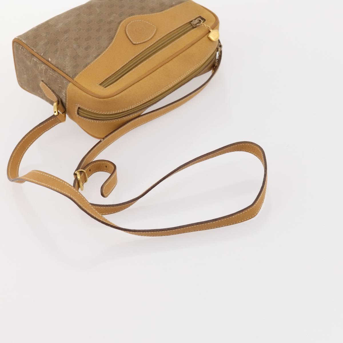 GUCCI GG Canvas Micro GG Supreme Pouch Bag PVC 4 Set Beige White Auth ki6375
