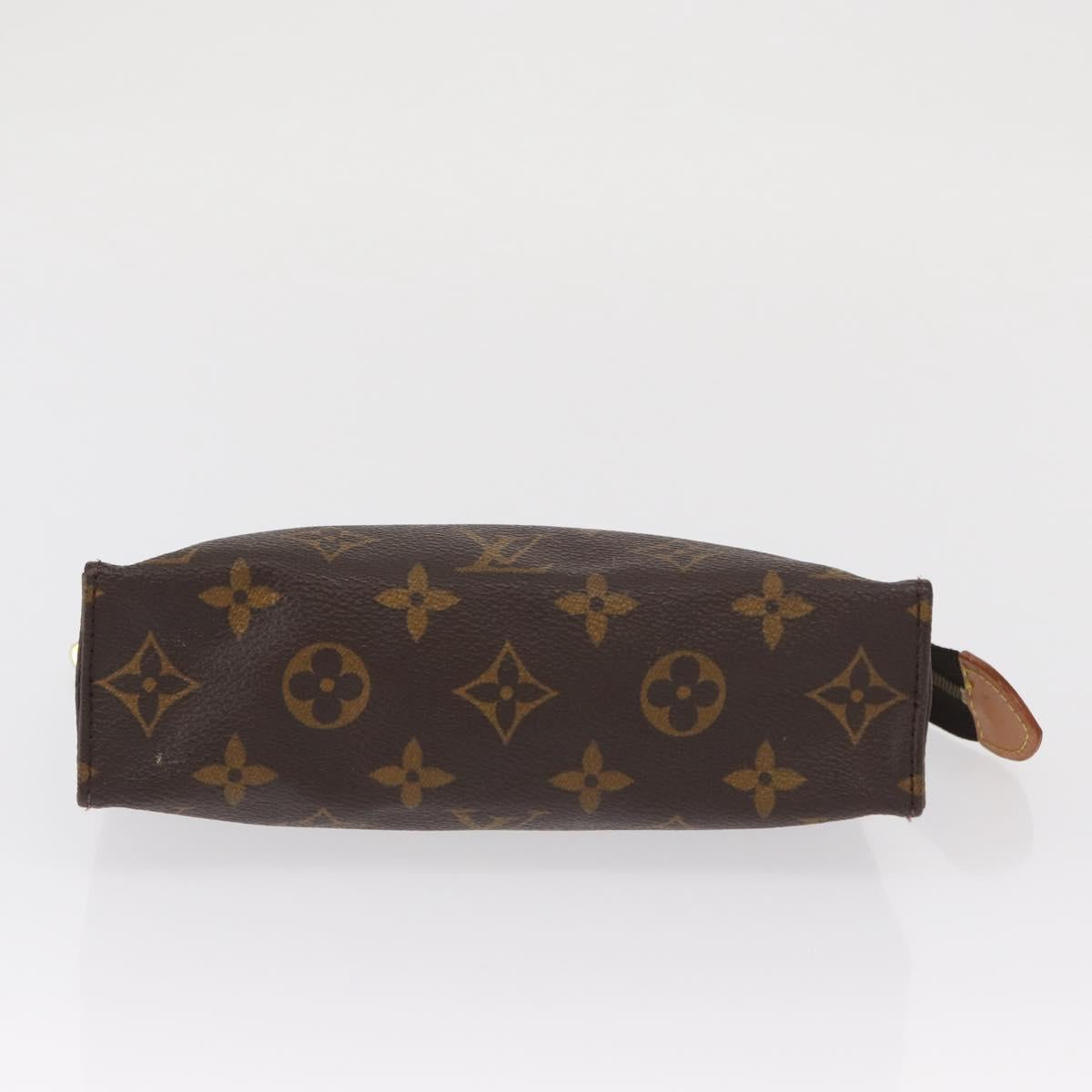 LOUIS VUITTON Monogram Poche Toilette 19 Pouch M47544 LV Auth ki6386