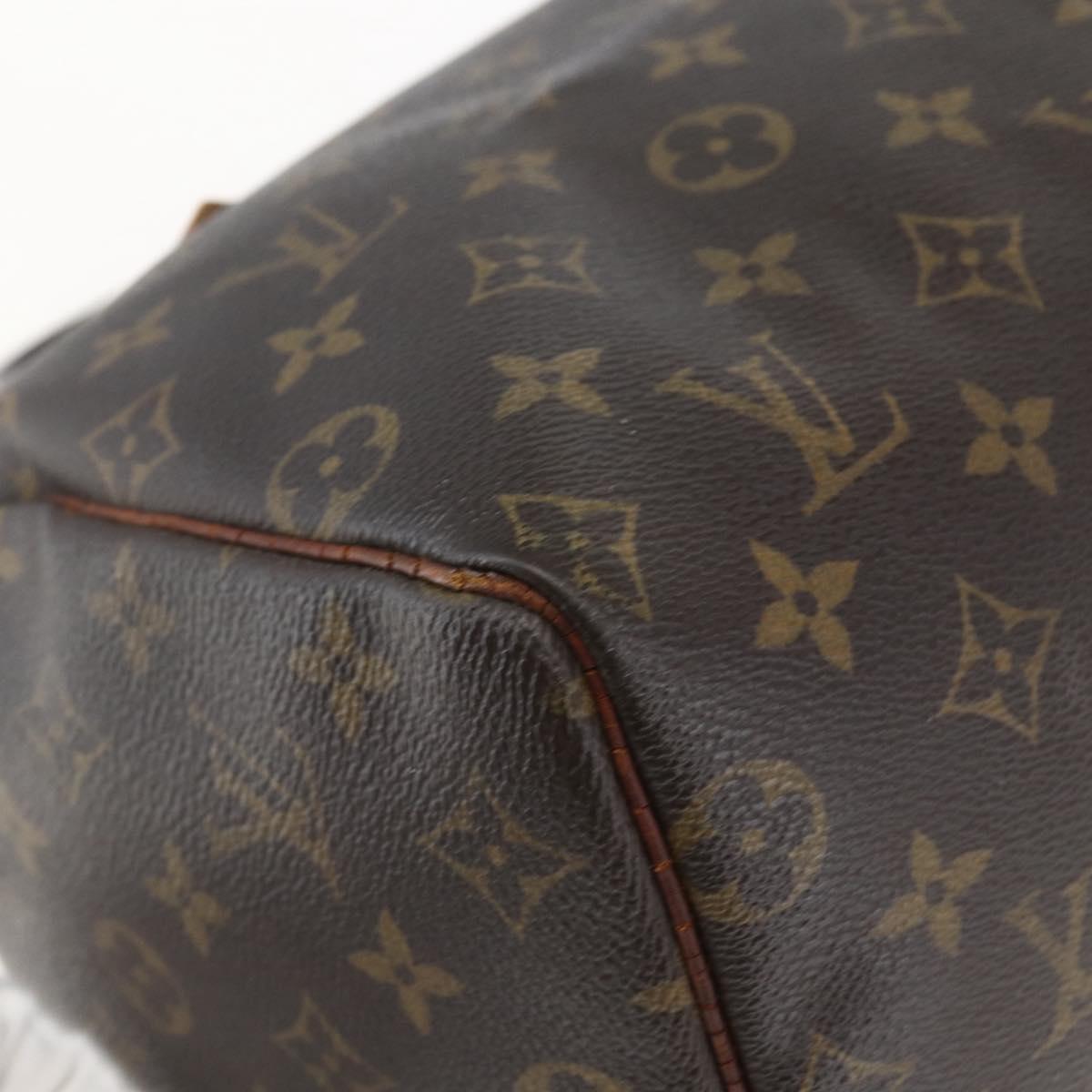 LOUIS VUITTON Monogram Speedy 25 Hand Bag M41528 LV Auth ki6387