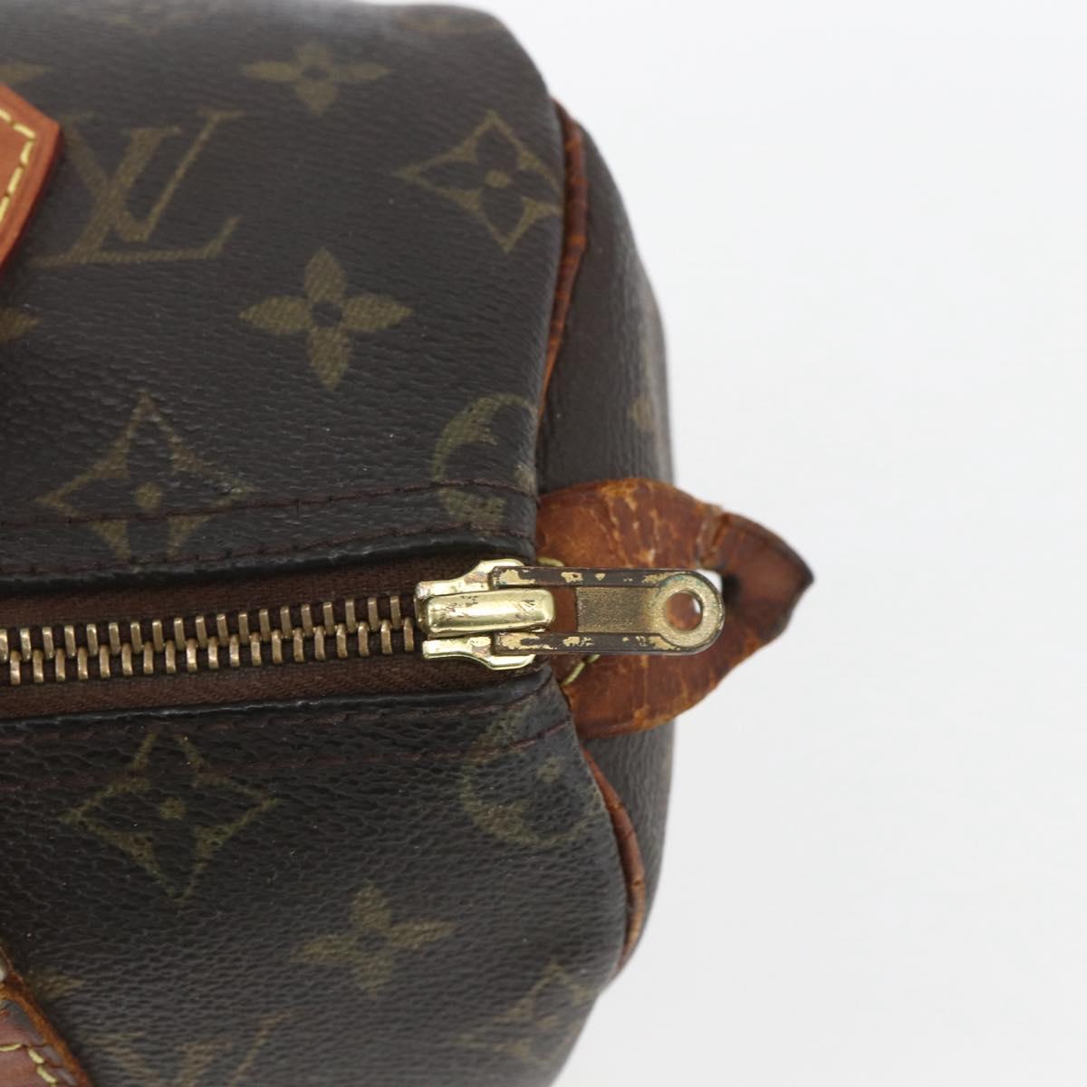 LOUIS VUITTON Monogram Speedy 25 Hand Bag M41528 LV Auth ki6387