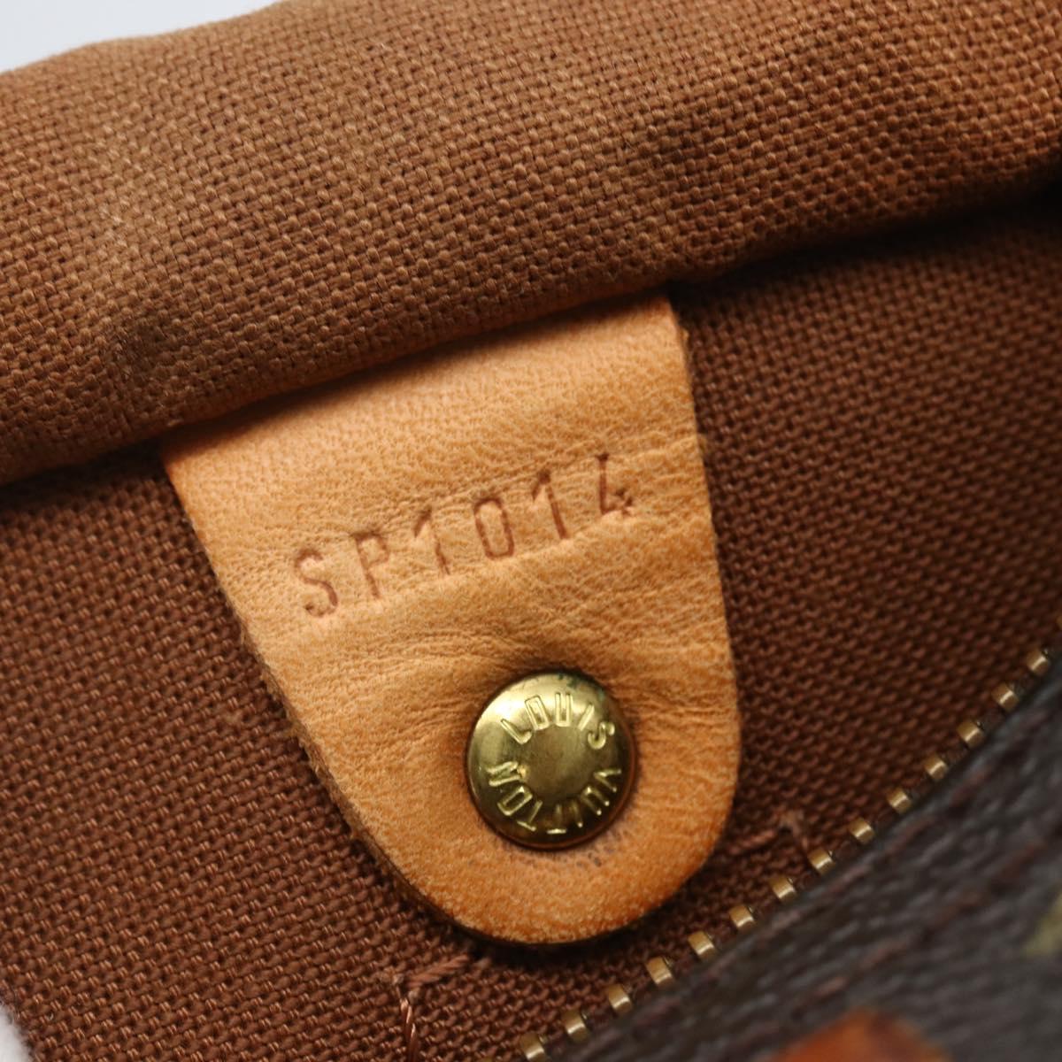 LOUIS VUITTON Monogram Speedy 25 Hand Bag M41528 LV Auth ki6387