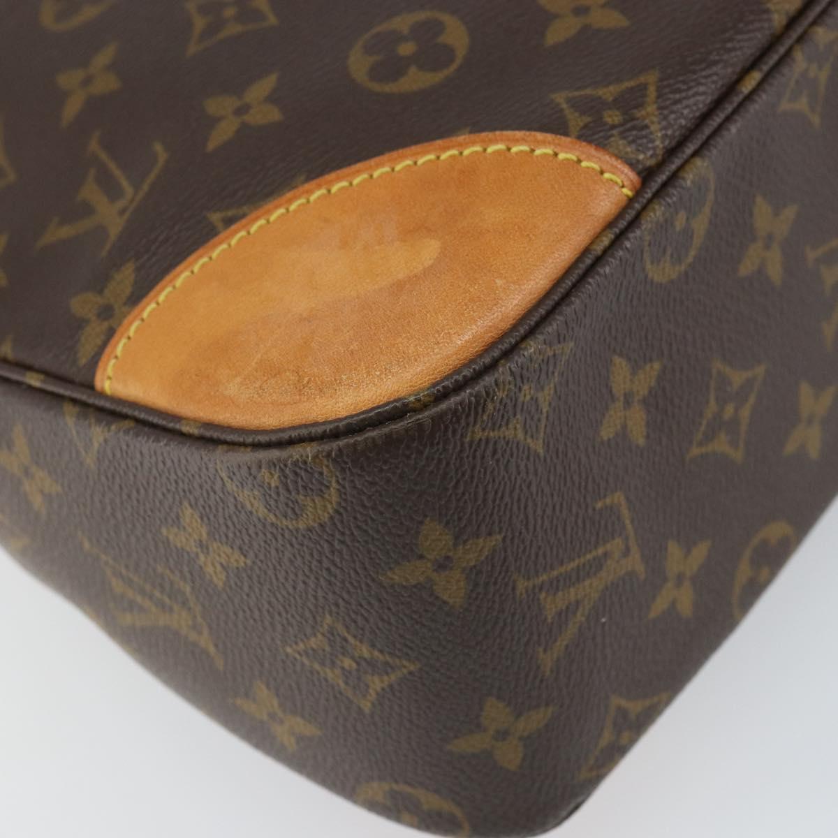 LOUIS VUITTON Monogram Boulogne 30 Shoulder Bag M51265 LV Auth ki6388