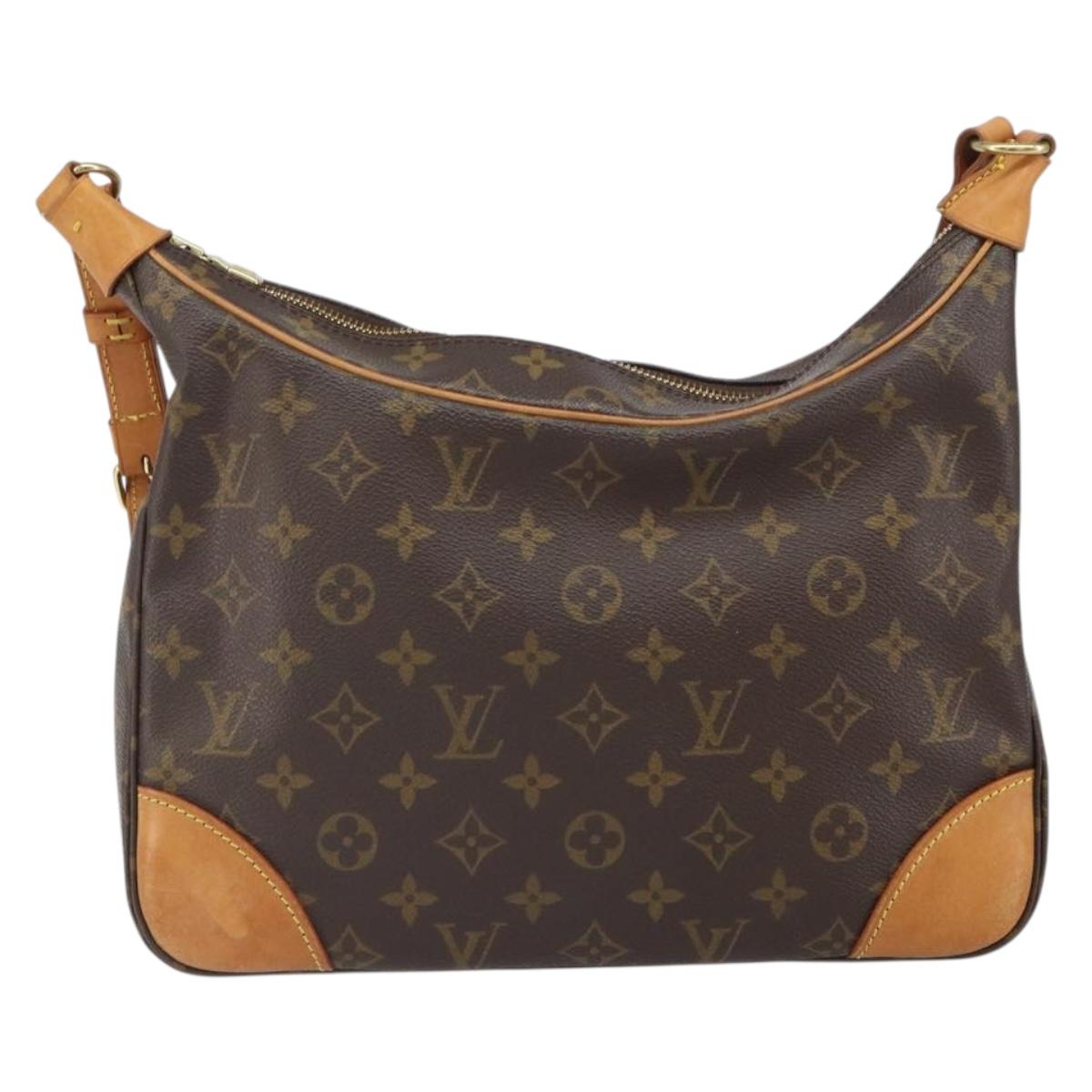LOUIS VUITTON Monogram Boulogne 30 Shoulder Bag M51265 LV Auth ki6388