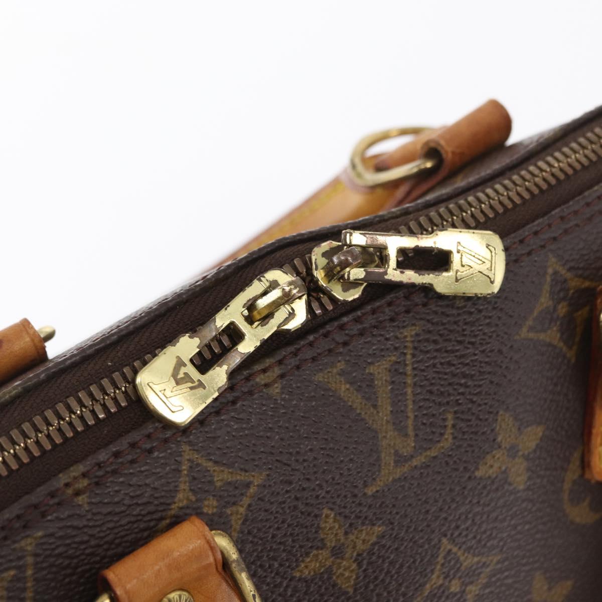 LOUIS VUITTON Monogram Alma Hand Bag M51130 LV Auth ki6392