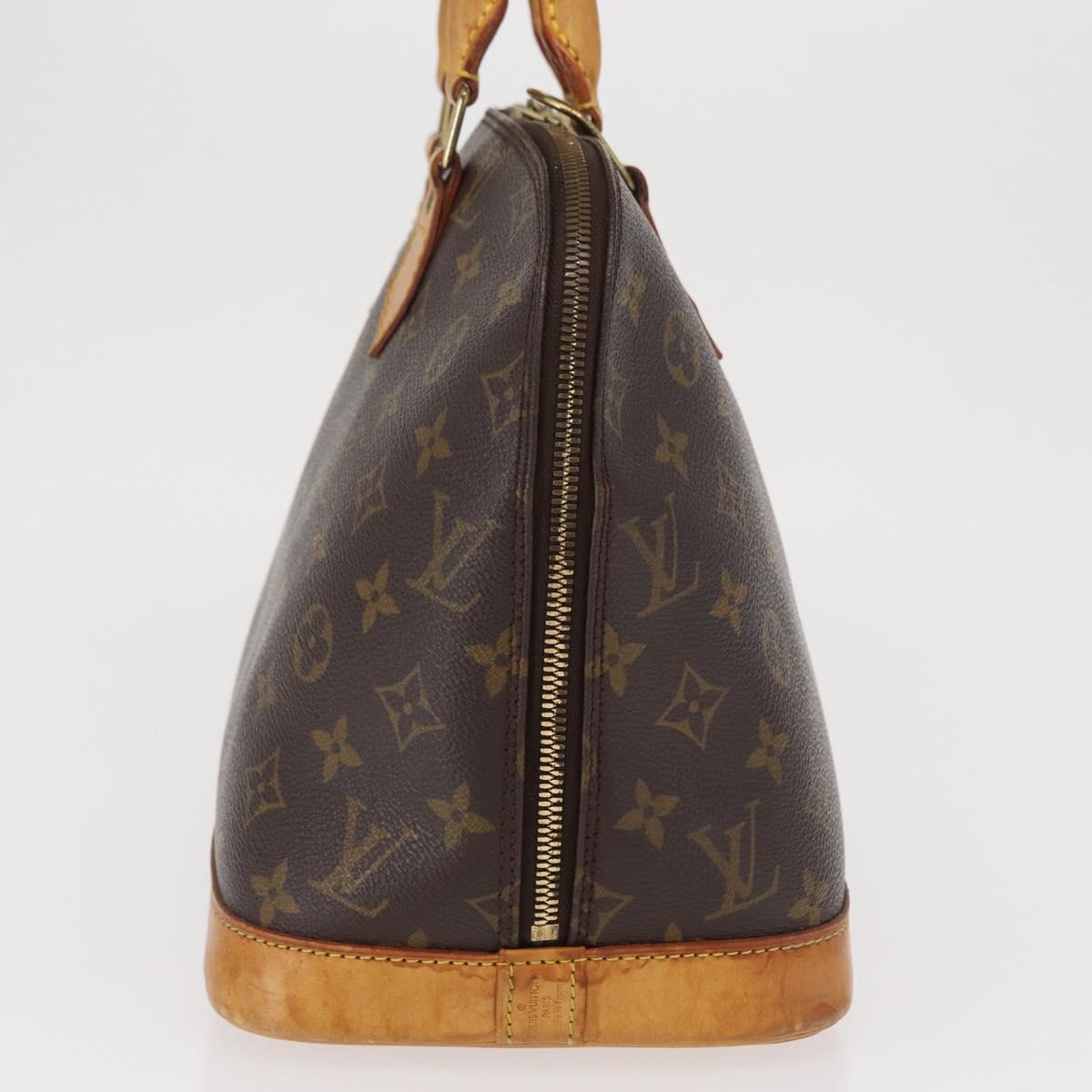 LOUIS VUITTON Monogram Alma Hand Bag M51130 LV Auth ki6392