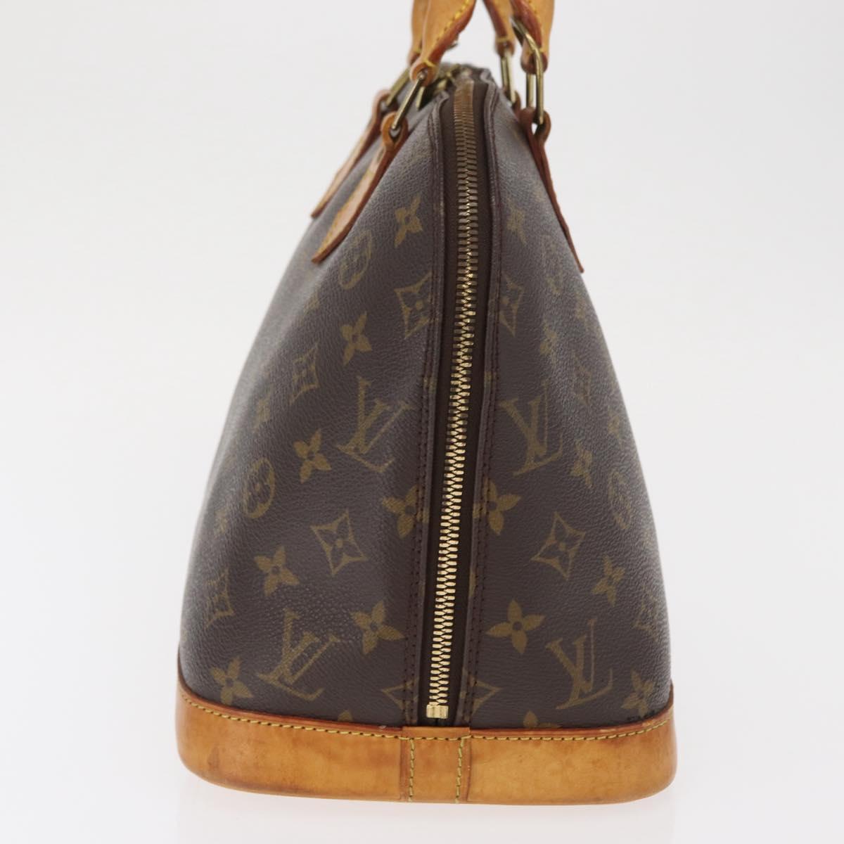 LOUIS VUITTON Monogram Alma Hand Bag M51130 LV Auth ki6392