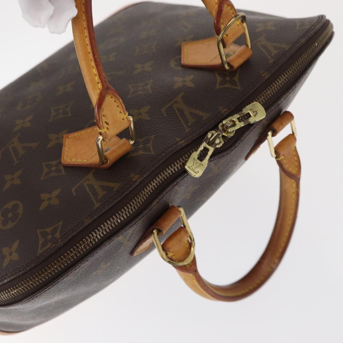 LOUIS VUITTON Monogram Alma Hand Bag M51130 LV Auth ki6392