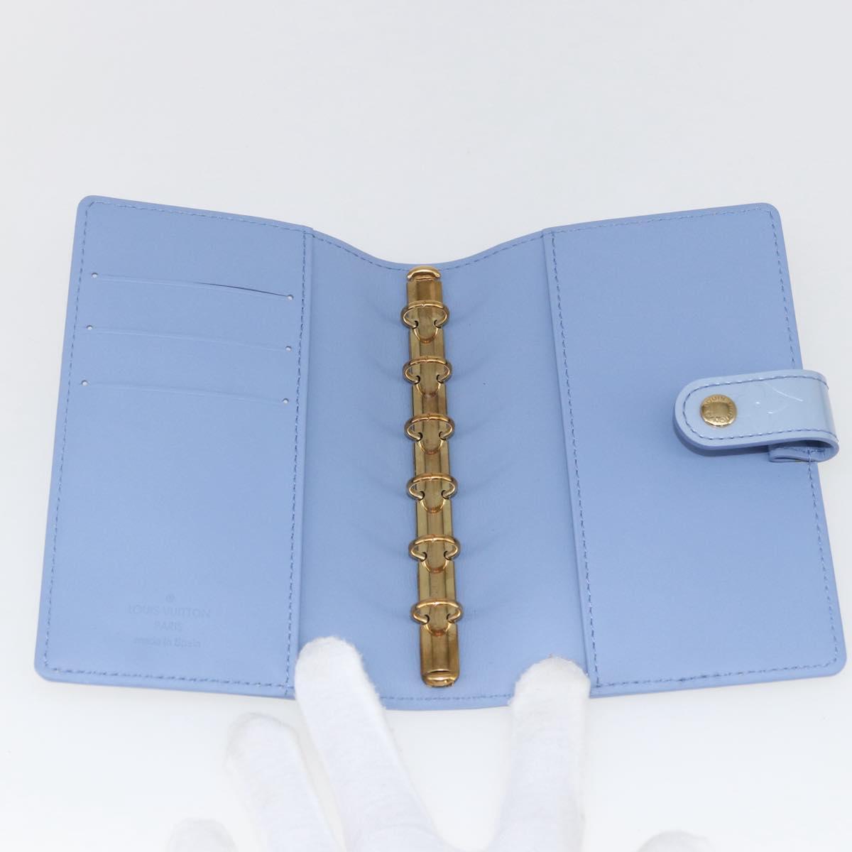 LOUIS VUITTON Monogram Vernis Agenda PM Day Planner Lavande R21005 Auth ki6399V