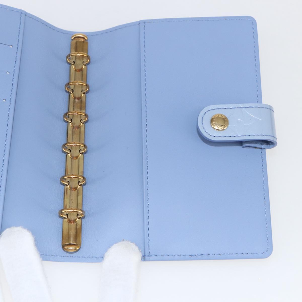 LOUIS VUITTON Monogram Vernis Agenda PM Day Planner Lavande R21005 Auth ki6399V