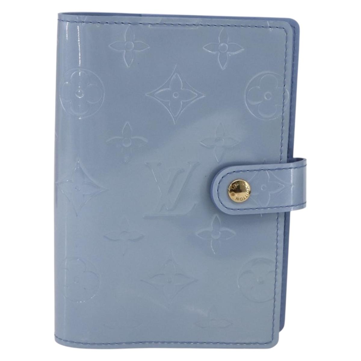 LOUIS VUITTON Monogram Vernis Agenda PM Day Planner Lavande R21005 Auth ki6399V