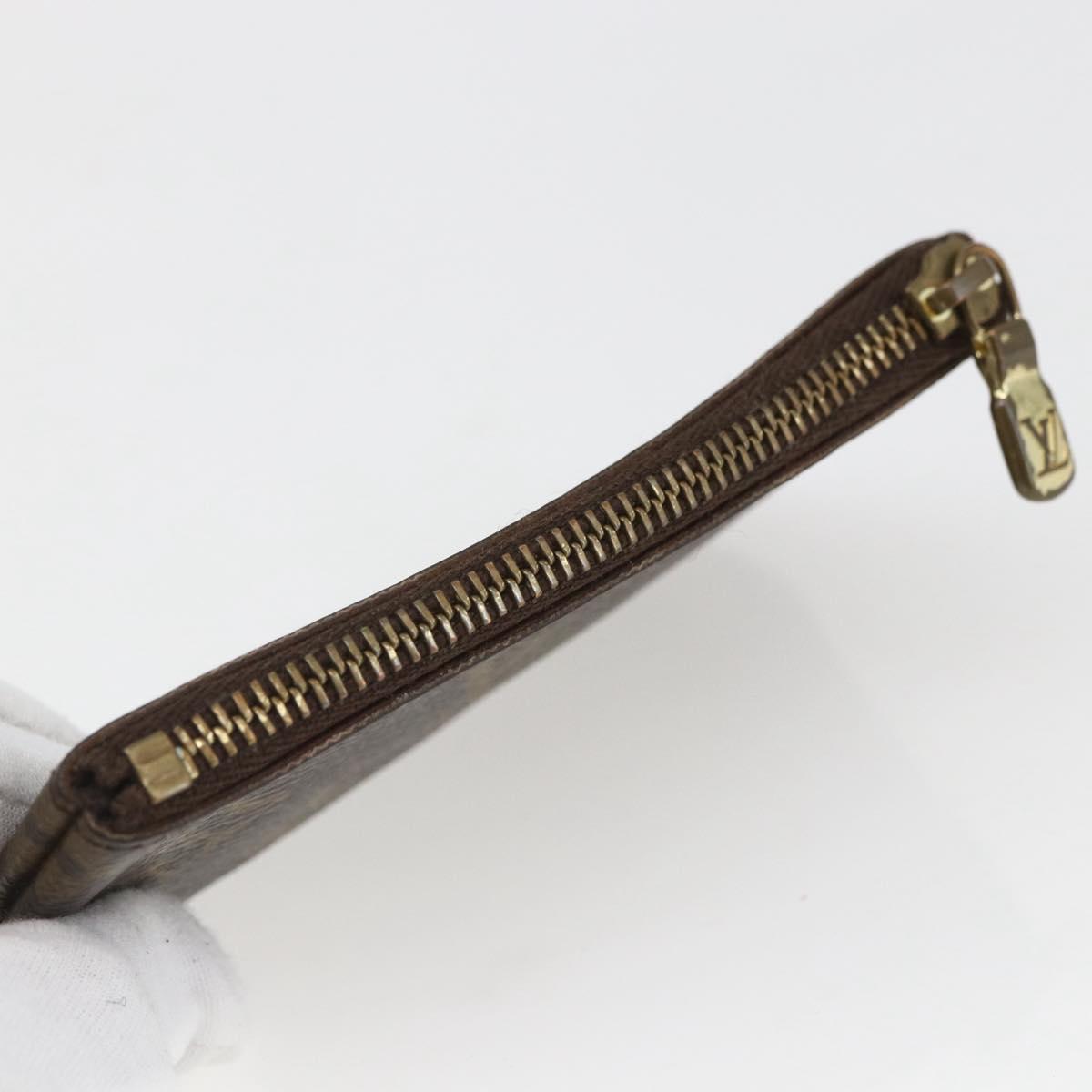 LOUIS VUITTON Monogram Pochette Cles Coin Purse M60033 LV Auth ki6403