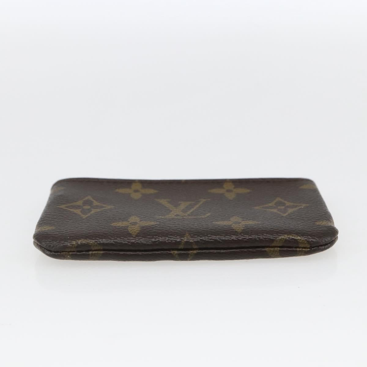 LOUIS VUITTON Monogram Pochette Cles Coin Purse M60033 LV Auth ki6403
