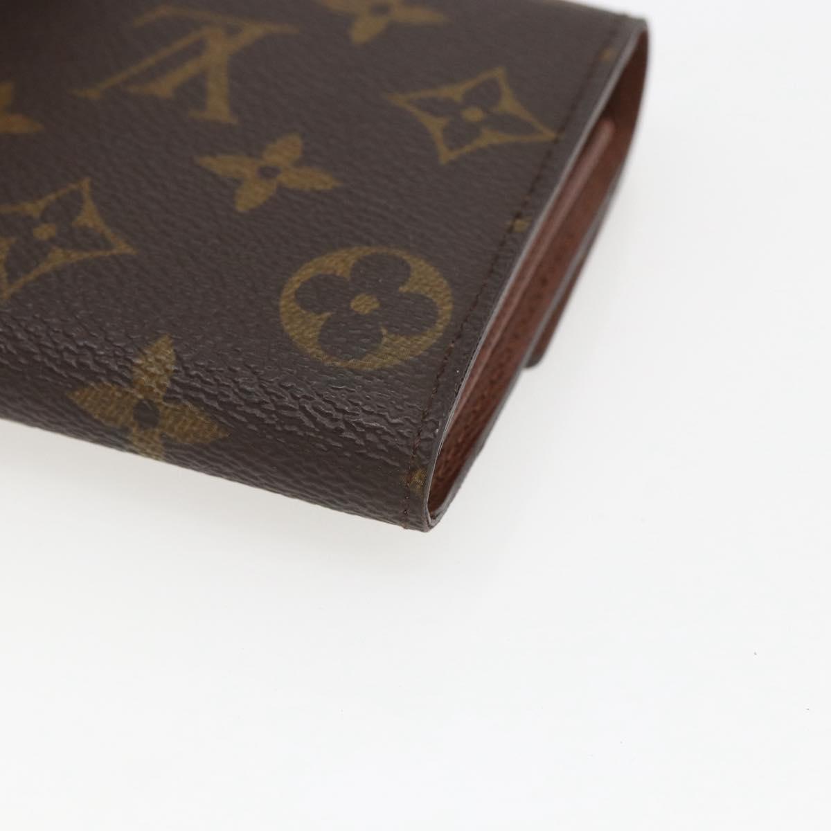 LOUIS VUITTON Monogram Portefeuille Sarah Long Wallet M60531 LV Auth ki6406