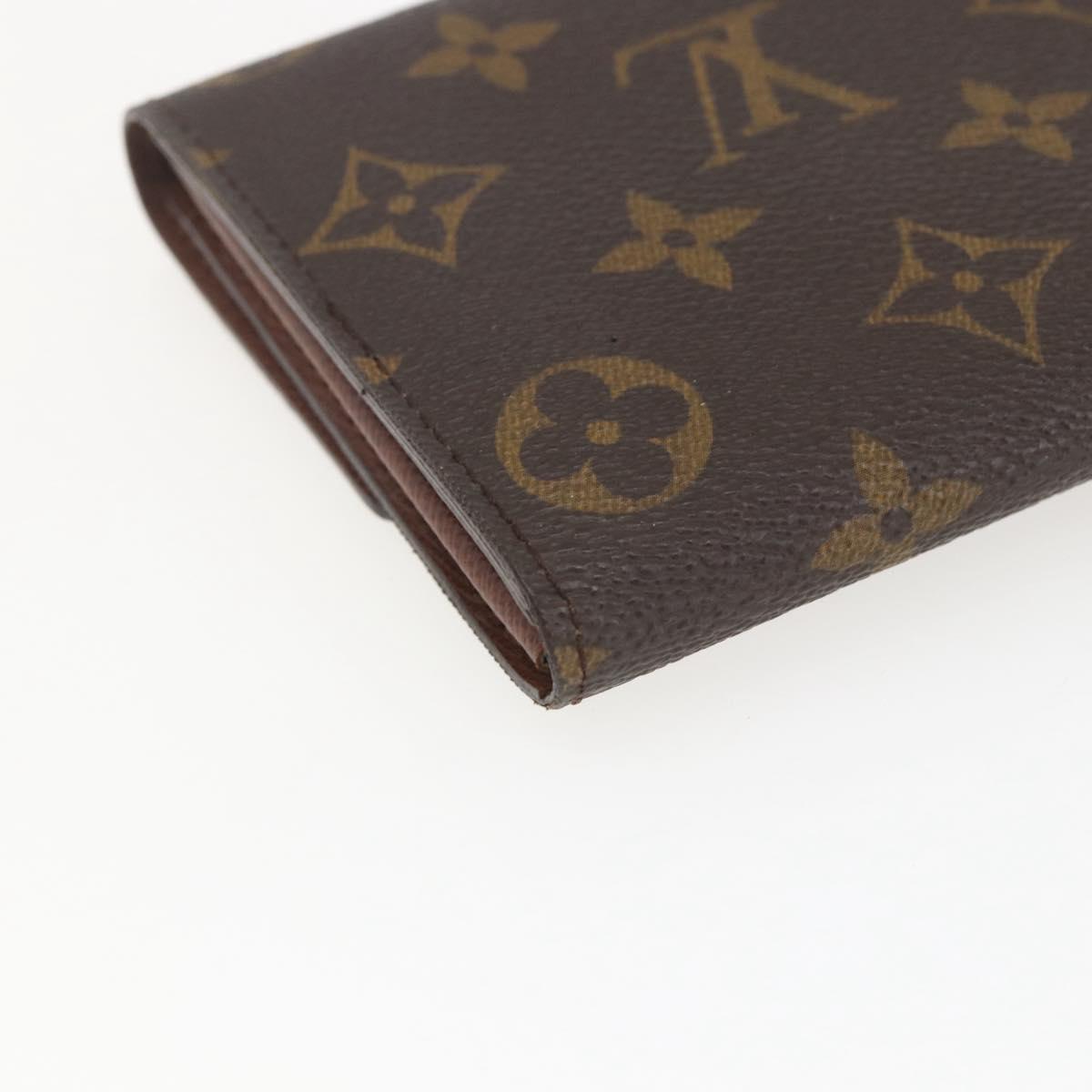 LOUIS VUITTON Monogram Portefeuille Sarah Long Wallet M60531 LV Auth ki6406