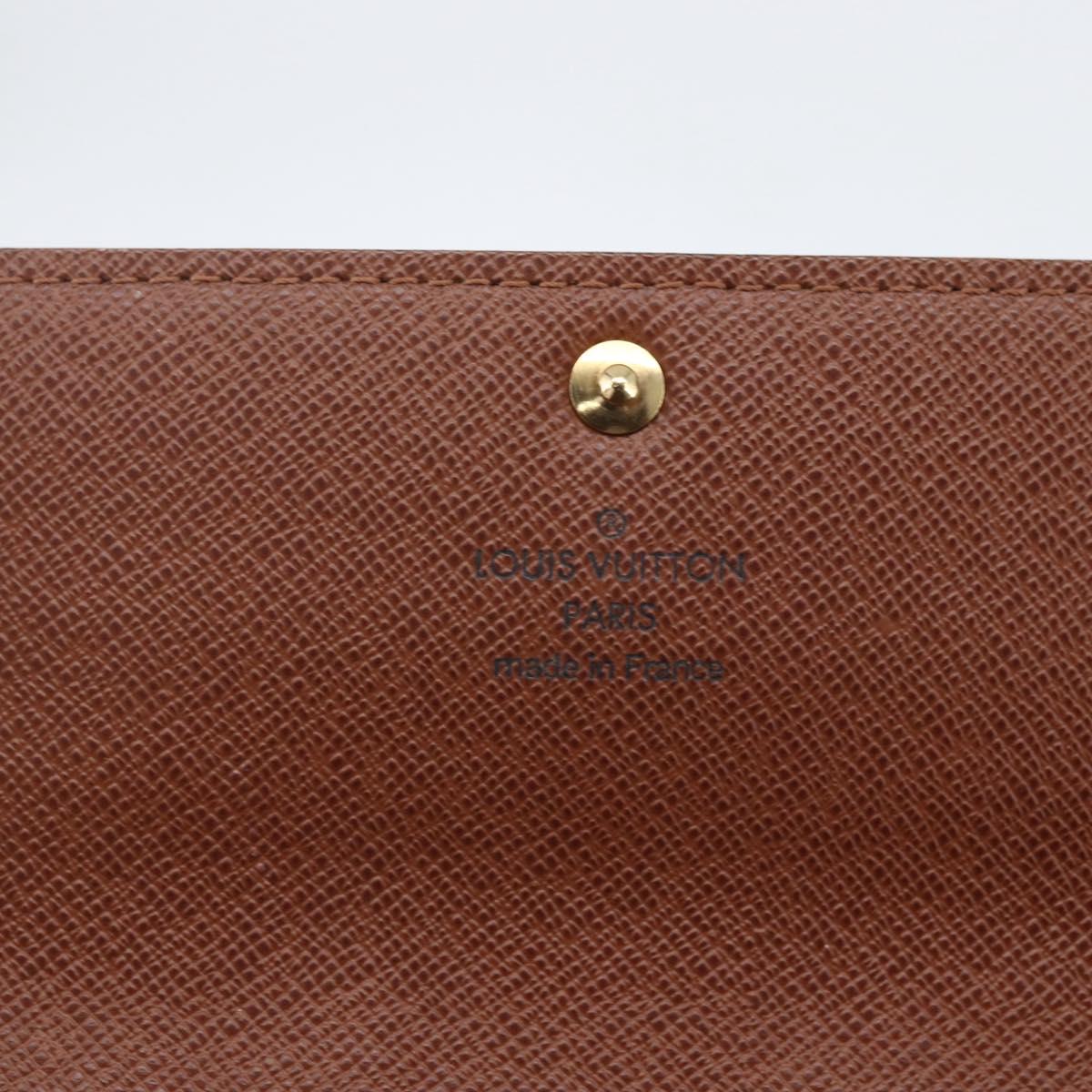LOUIS VUITTON Monogram Portefeuille Sarah Long Wallet M60531 LV Auth ki6406