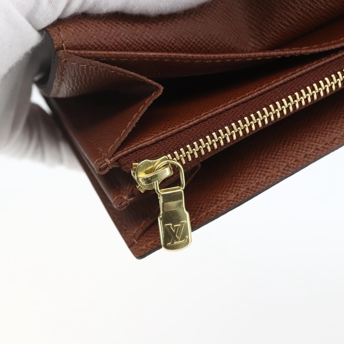 LOUIS VUITTON Monogram Portefeuille Sarah Long Wallet M60531 LV Auth ki6406