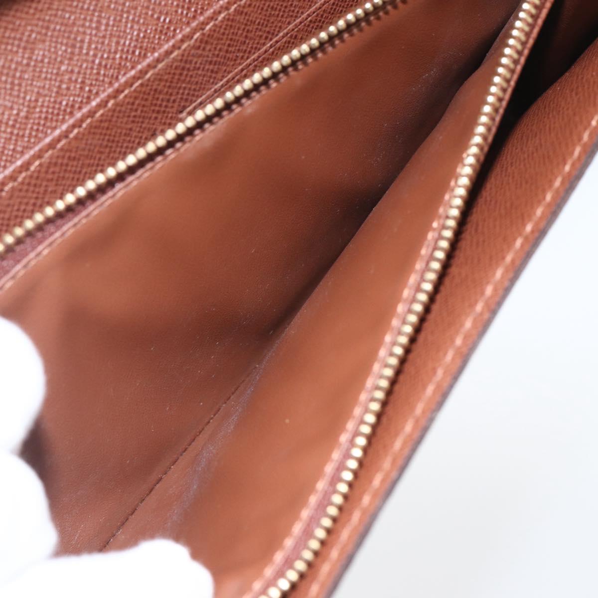 LOUIS VUITTON Monogram Portefeuille Sarah Long Wallet M60531 LV Auth ki6406