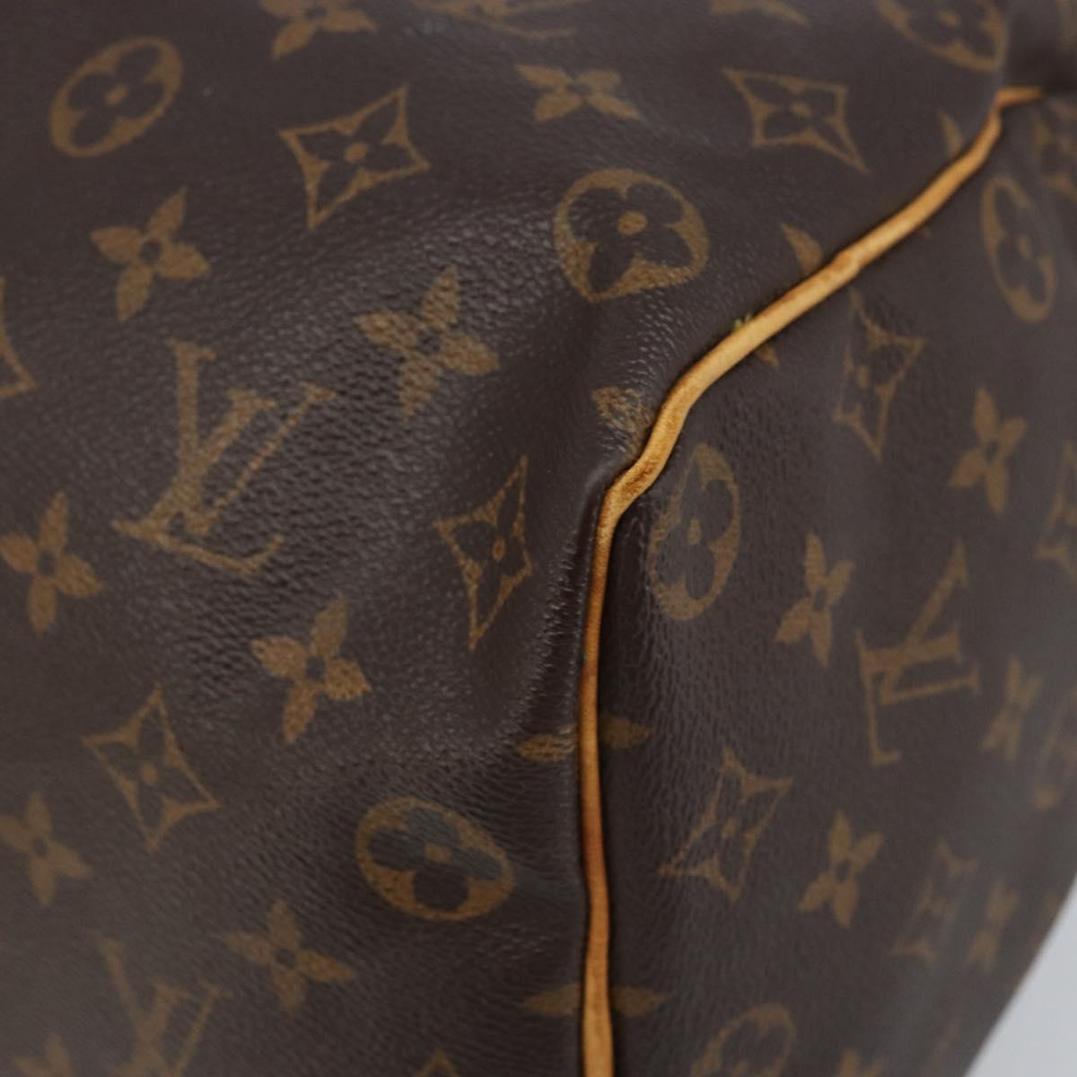 LOUIS VUITTON Monogram Speedy 35 Hand Bag M41524 LV Auth ki6432