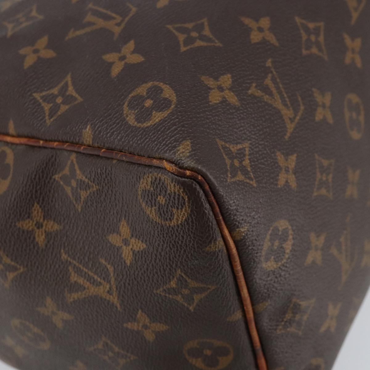 LOUIS VUITTON Monogram Speedy 35 Hand Bag M41524 LV Auth ki6432